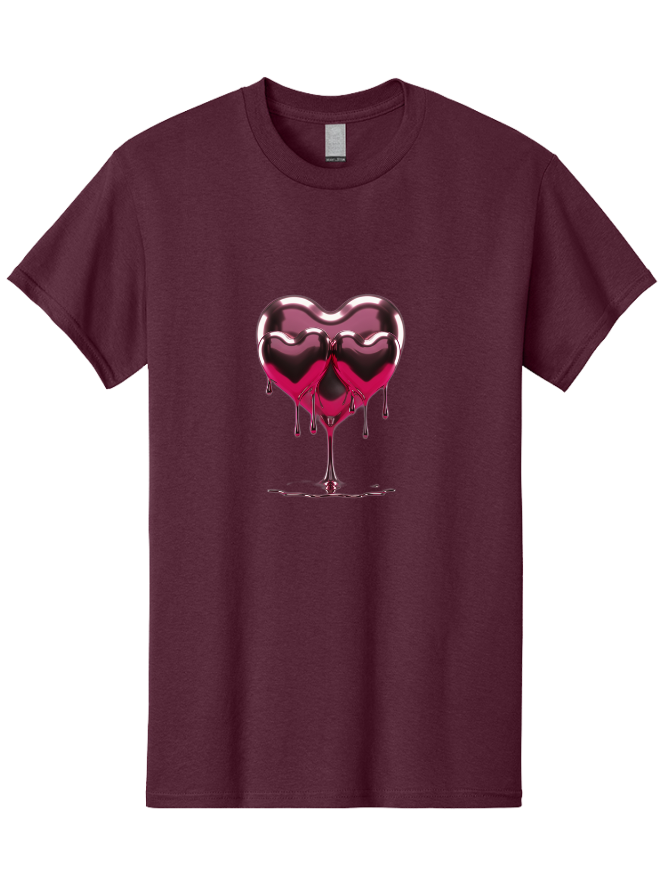 Melting-Heart-10 Men'S Graphic Tee, 100% Cotton, Comfortable Casual Summer Wear, Machine Washable, Vintage Camera, Old Camera, Antique Camera, Black Camera, Classic Photography, Photography Equipment, Nostalgic Device, Film Camera, Camera Art Baj575
