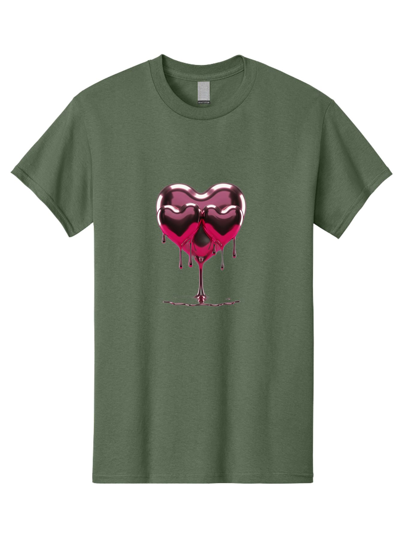 Melting-Heart-10 Men'S Graphic Tee, 100% Cotton, Comfortable Casual Summer Wear, Machine Washable, Vintage Camera, Old Camera, Antique Camera, Black Camera, Classic Photography, Photography Equipment, Nostalgic Device, Film Camera, Camera Art Baj575