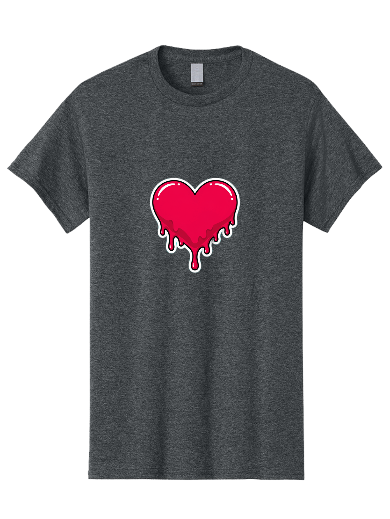 Melting-Heart-11 Men'S Graphic Tee, 100% Cotton, Comfortable Casual Summer Wear, Machine Washable, Vintage Camera, Old Camera, Antique Camera, Black Camera, Classic Photography, Photography Equipment, Nostalgic Device, Film Camera, Camera Art Baj576