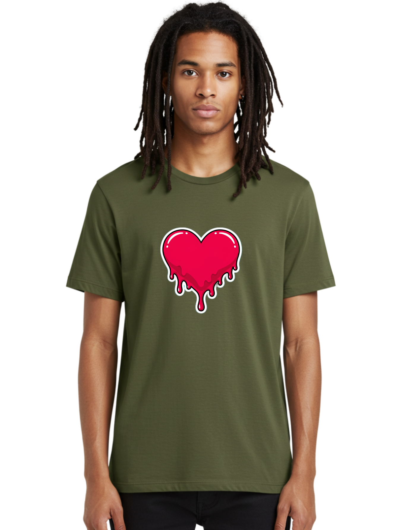 Melting-Heart-11 Men'S Graphic Tee, 100% Cotton, Comfortable Casual Summer Wear, Machine Washable, Vintage Camera, Old Camera, Antique Camera, Black Camera, Classic Photography, Photography Equipment, Nostalgic Device, Film Camera, Camera Art Baj576