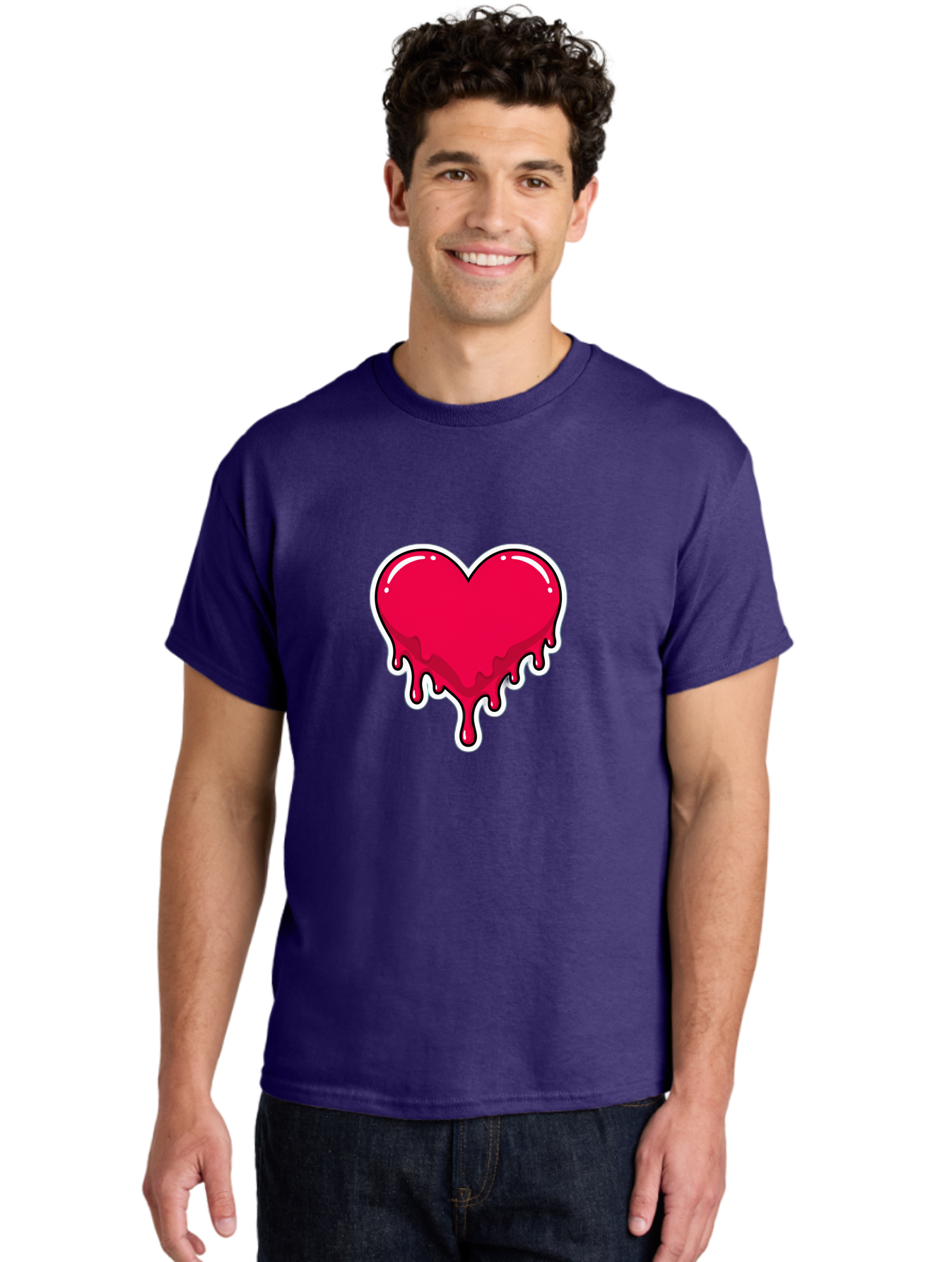 Melting-Heart-11 Men'S Graphic Tee, 100% Cotton, Comfortable Casual Summer Wear, Machine Washable, Vintage Camera, Old Camera, Antique Camera, Black Camera, Classic Photography, Photography Equipment, Nostalgic Device, Film Camera, Camera Art Baj576