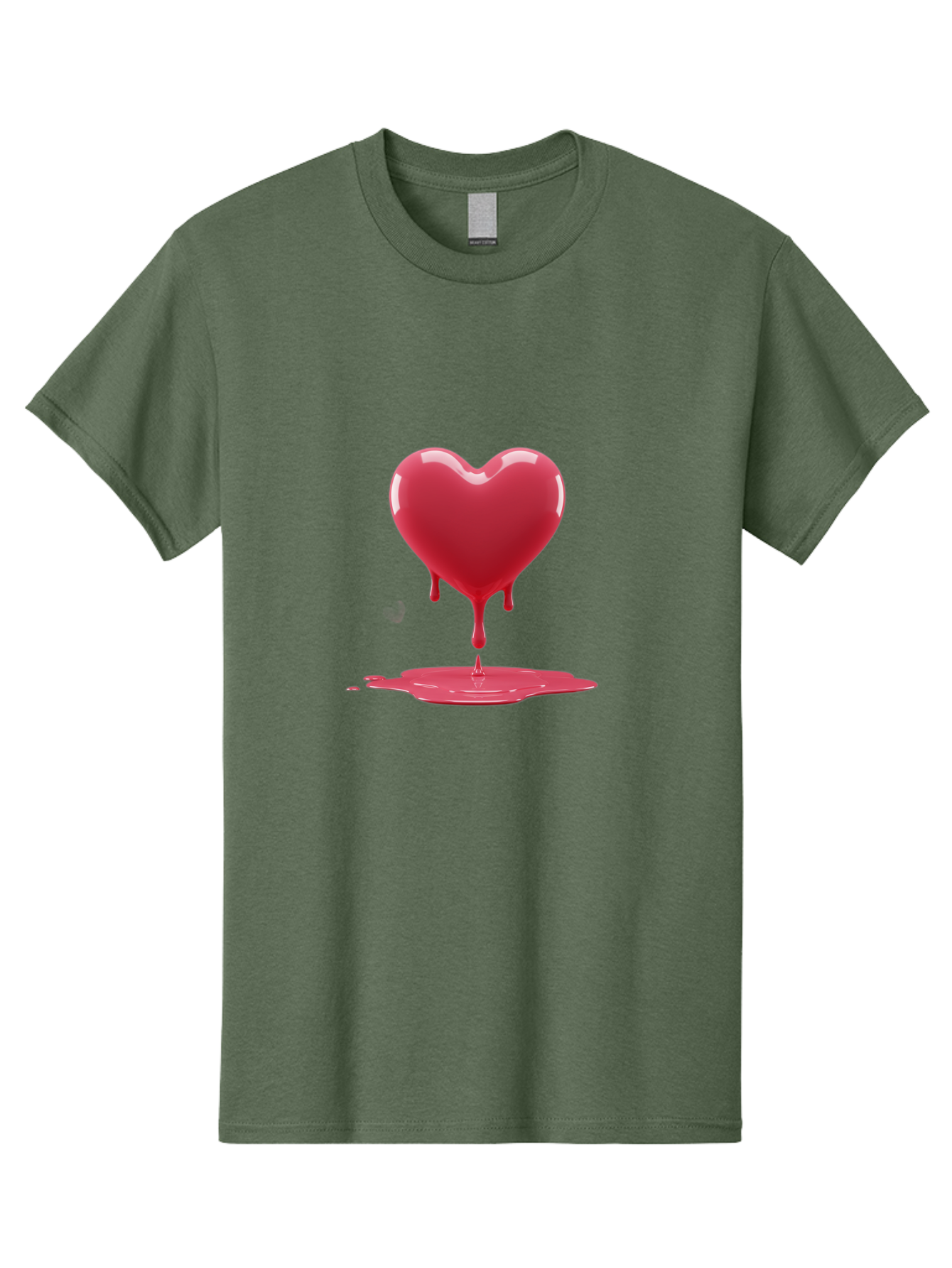 Melting-Heart-12 Men'S Graphic Tee, 100% Cotton, Comfortable Casual Summer Wear, Machine Washable, Vintage Camera, Old Camera, Antique Camera, Black Camera, Classic Photography, Photography Equipment, Nostalgic Device, Film Camera, Camera Art Baj577