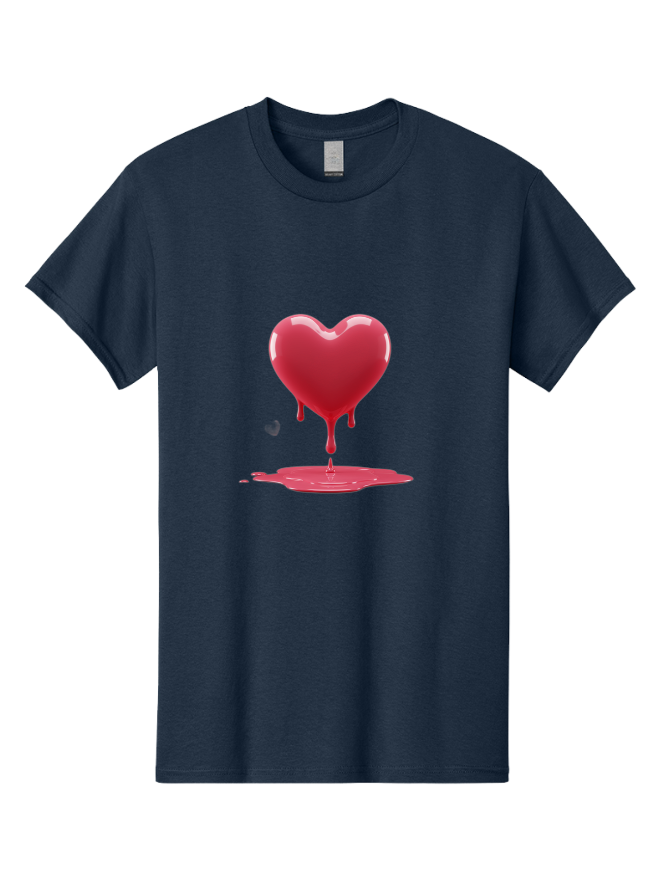 Melting-Heart-12 Men'S Graphic Tee, 100% Cotton, Comfortable Casual Summer Wear, Machine Washable, Vintage Camera, Old Camera, Antique Camera, Black Camera, Classic Photography, Photography Equipment, Nostalgic Device, Film Camera, Camera Art Baj577