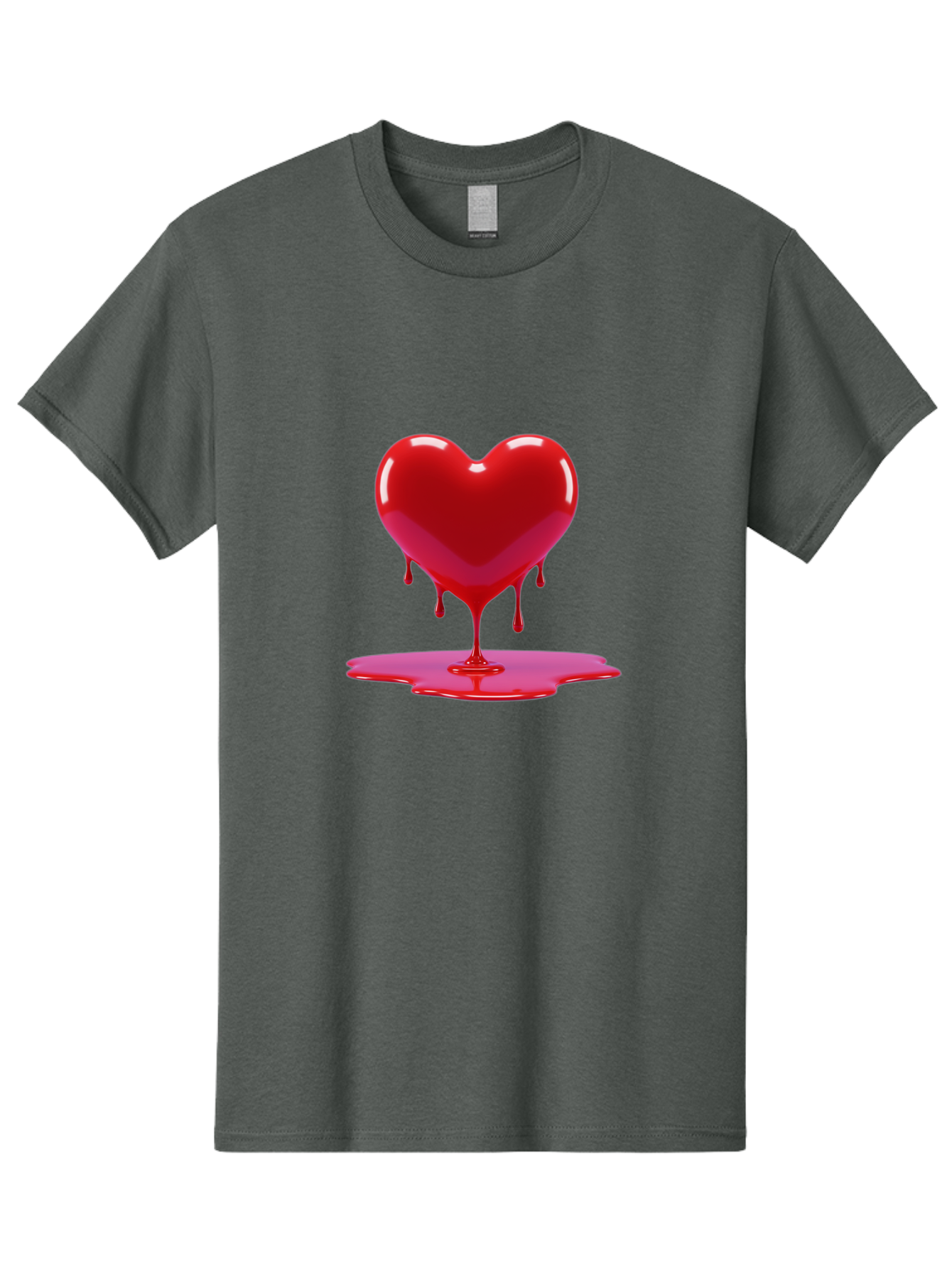 Melting-Heart-14 Men'S Graphic Tee, 100% Cotton, Comfortable Casual Summer Wear, Machine Washable, Vintage Camera, Old Camera, Antique Camera, Black Camera, Classic Photography, Photography Equipment, Nostalgic Device, Film Camera, Camera Art Baj579
