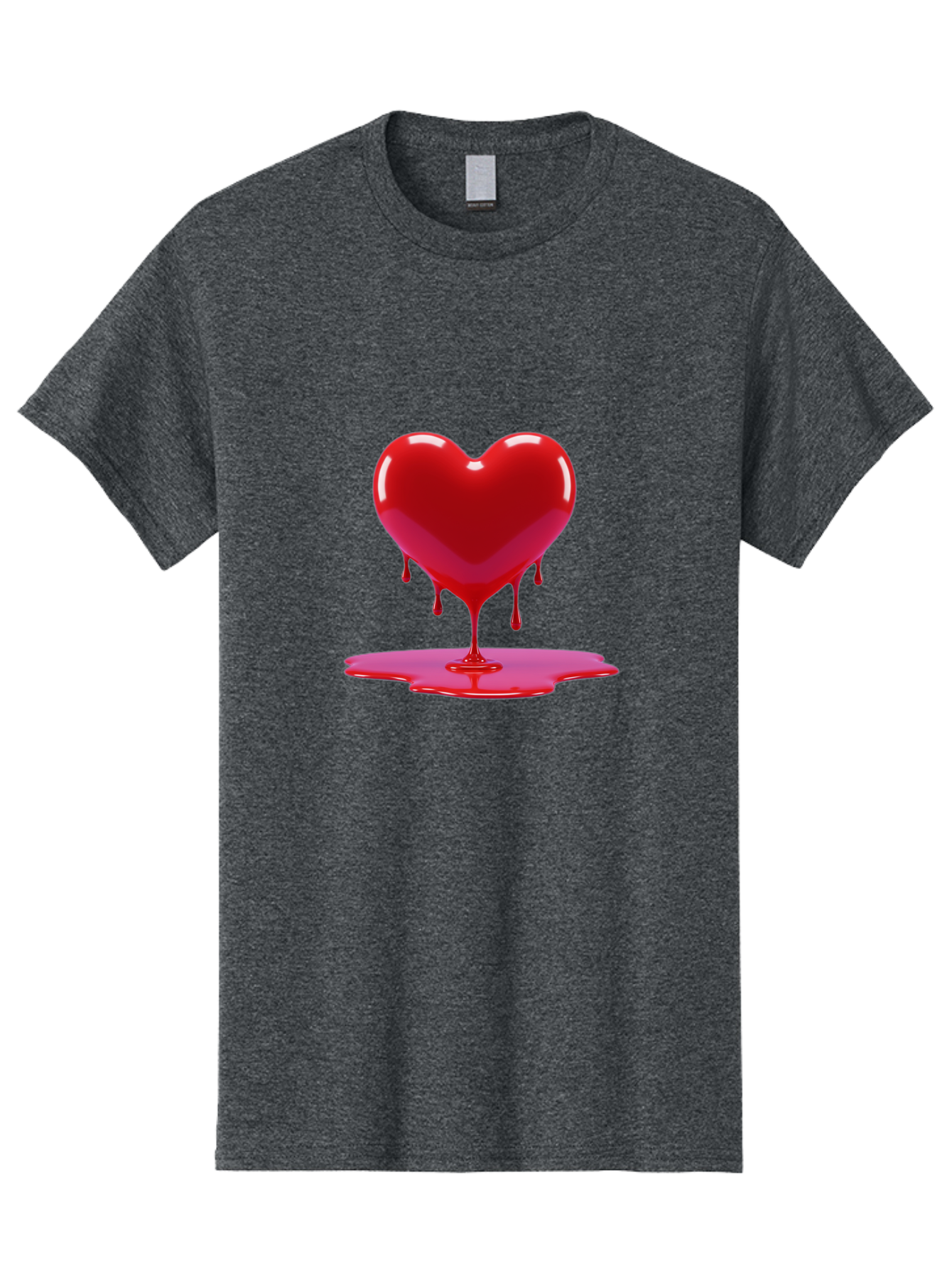 Melting-Heart-14 Men'S Graphic Tee, 100% Cotton, Comfortable Casual Summer Wear, Machine Washable, Vintage Camera, Old Camera, Antique Camera, Black Camera, Classic Photography, Photography Equipment, Nostalgic Device, Film Camera, Camera Art Baj579
