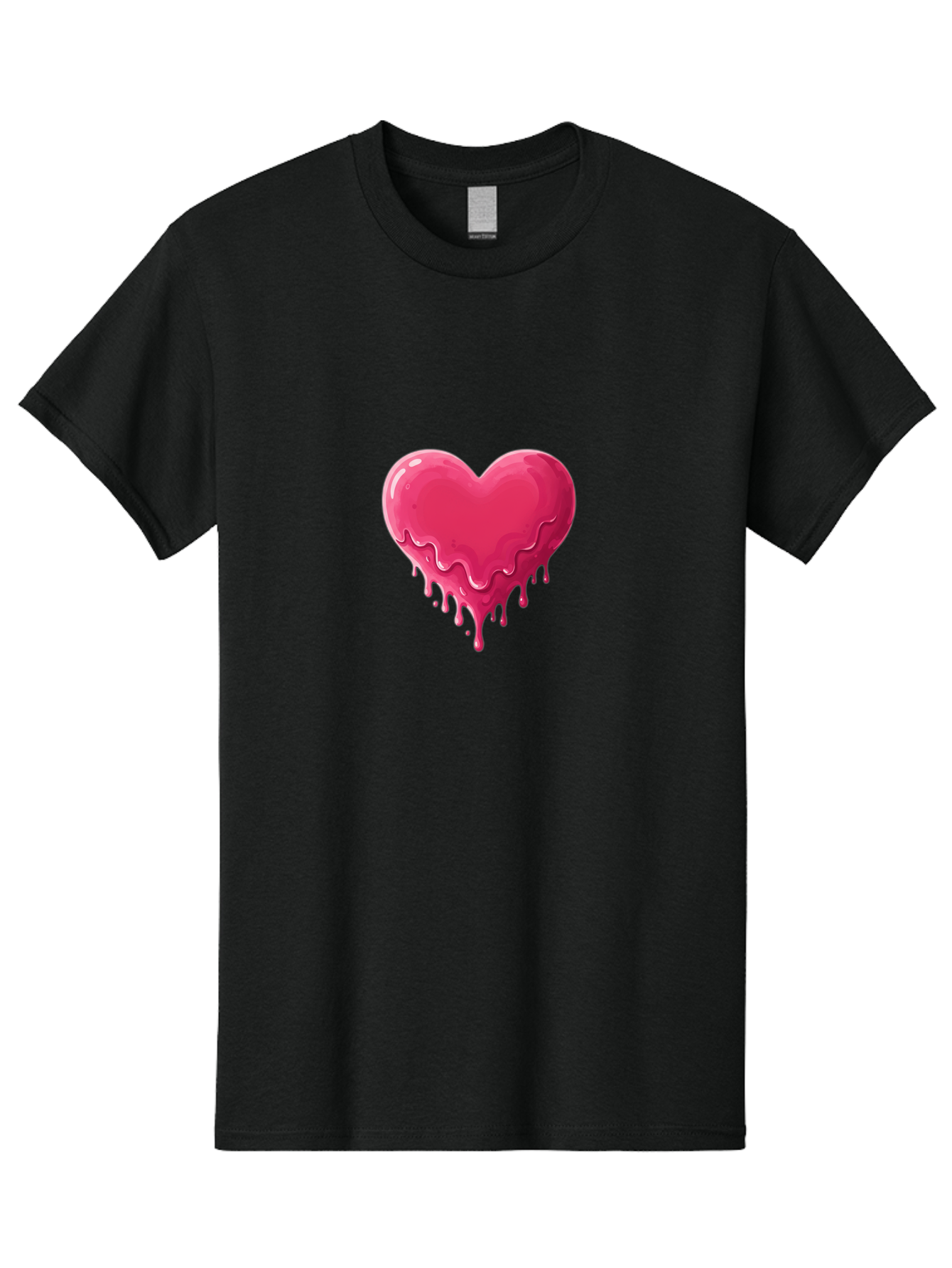Melting-Heart-2 Men'S Graphic Tee, 100% Cotton, Comfortable Casual Summer Wear, Machine Washable, Vintage Camera, Old Camera, Antique Camera, Black Camera, Classic Photography, Photography Equipment, Nostalgic Device, Film Camera, Camera Art Baj580