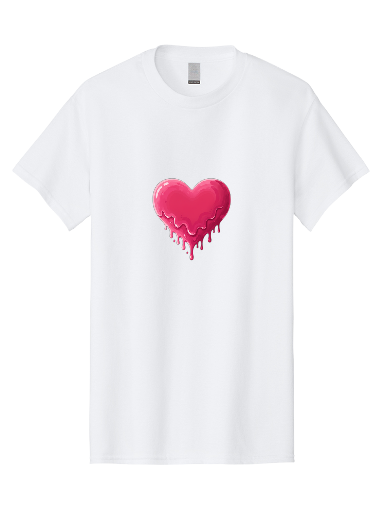 Melting-Heart-2 Men'S Graphic Tee, 100% Cotton, Comfortable Casual Summer Wear, Machine Washable, Vintage Camera, Old Camera, Antique Camera, Black Camera, Classic Photography, Photography Equipment, Nostalgic Device, Film Camera, Camera Art Baj580