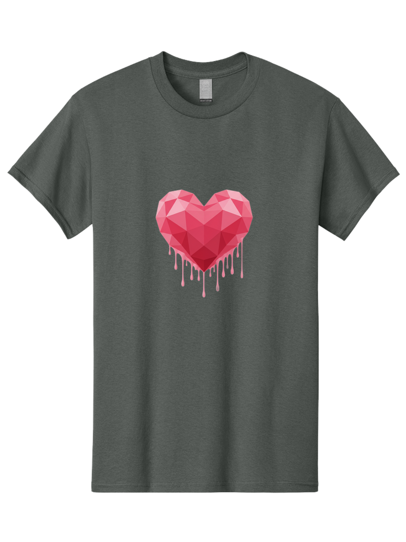 Melting-Heart-3 Men'S Graphic Tee, 100% Cotton, Comfortable Casual Summer Wear, Machine Washable, Vintage Camera, Old Camera, Antique Camera, Black Camera, Classic Photography, Photography Equipment, Nostalgic Device, Film Camera, Camera Art Baj581