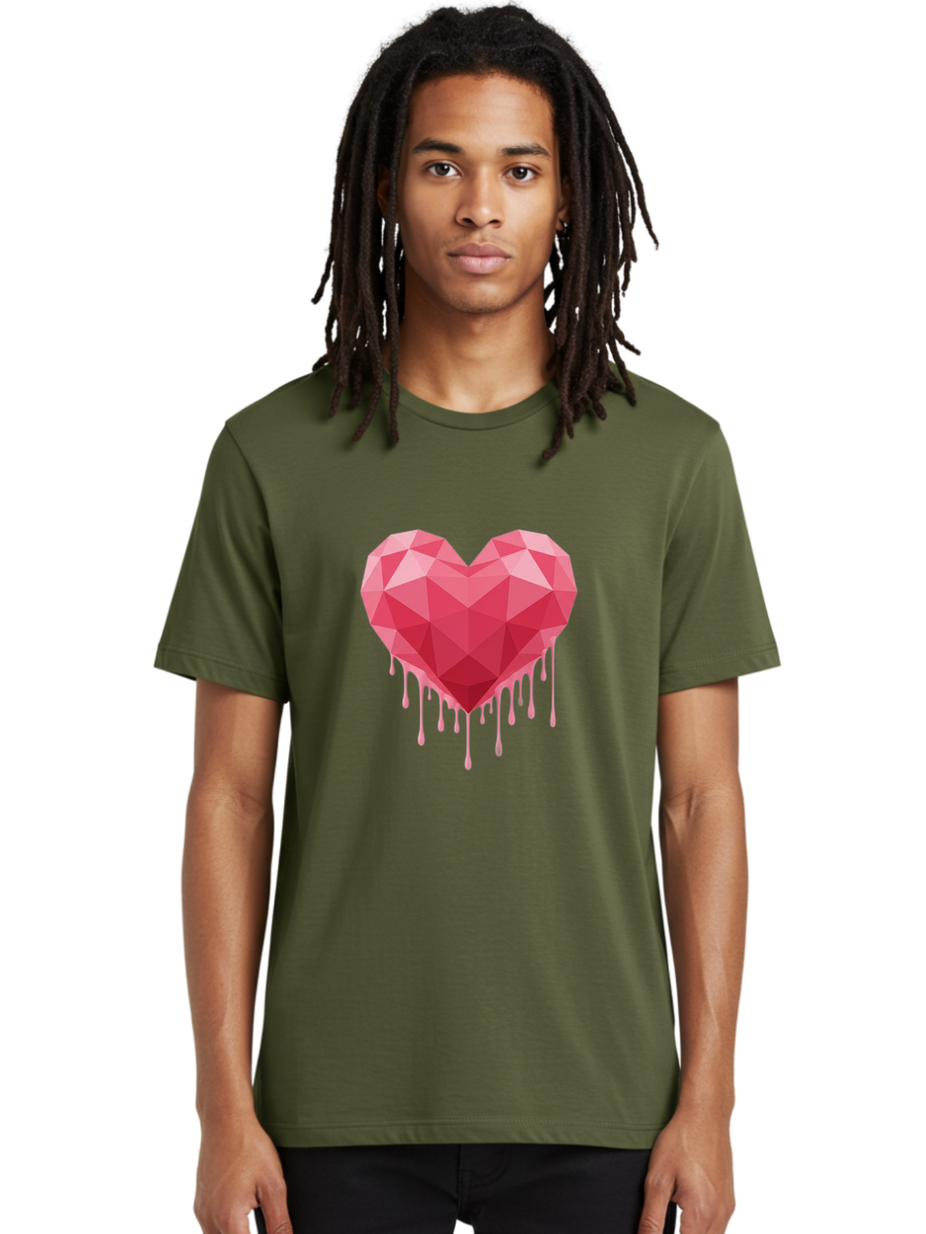 Melting-Heart-3 Men'S Graphic Tee, 100% Cotton, Comfortable Casual Summer Wear, Machine Washable, Vintage Camera, Old Camera, Antique Camera, Black Camera, Classic Photography, Photography Equipment, Nostalgic Device, Film Camera, Camera Art Baj581