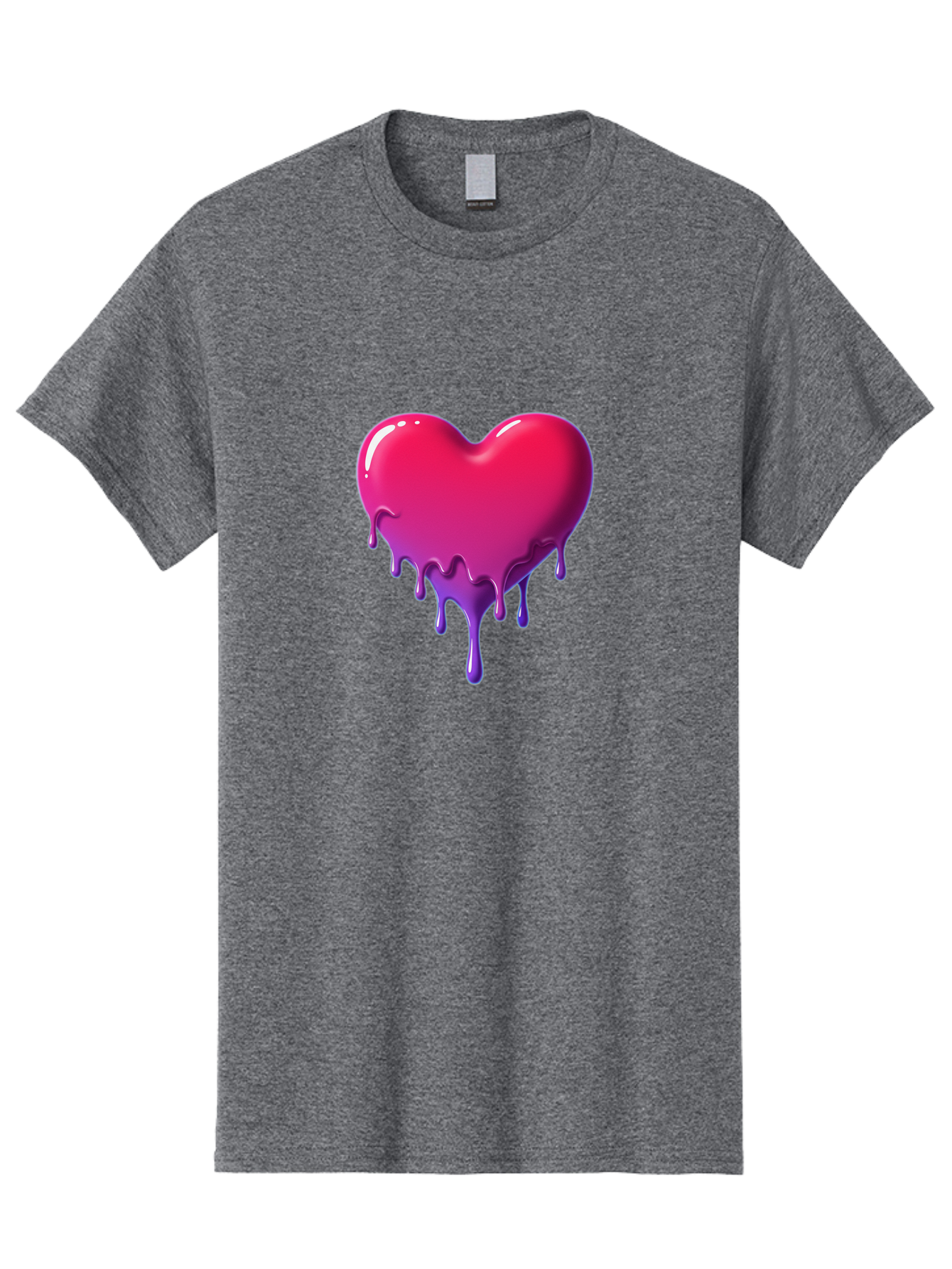Melting-Heart-5 Men'S Graphic Tee, 100% Cotton, Comfortable Casual Summer Wear, Machine Washable, Vintage Camera, Old Camera, Antique Camera, Black Camera, Classic Photography, Photography Equipment, Nostalgic Device, Film Camera, Camera Art Baj583
