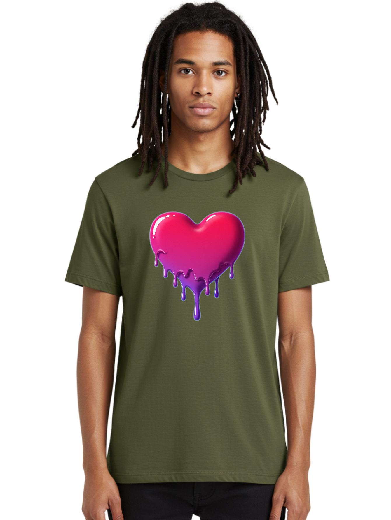 Melting-Heart-5 Men'S Graphic Tee, 100% Cotton, Comfortable Casual Summer Wear, Machine Washable, Vintage Camera, Old Camera, Antique Camera, Black Camera, Classic Photography, Photography Equipment, Nostalgic Device, Film Camera, Camera Art Baj583
