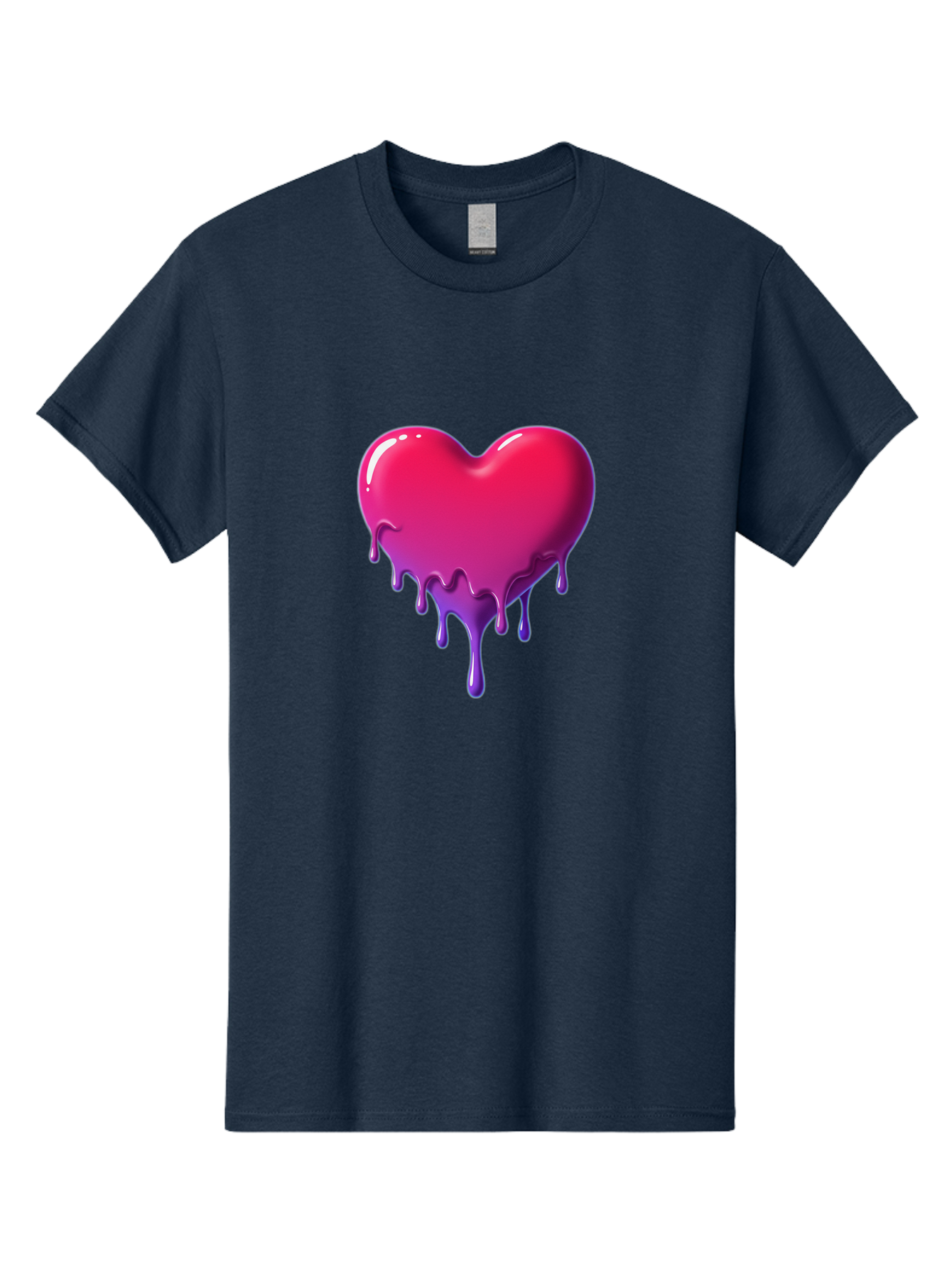 Melting-Heart-5 Men'S Graphic Tee, 100% Cotton, Comfortable Casual Summer Wear, Machine Washable, Vintage Camera, Old Camera, Antique Camera, Black Camera, Classic Photography, Photography Equipment, Nostalgic Device, Film Camera, Camera Art Baj583