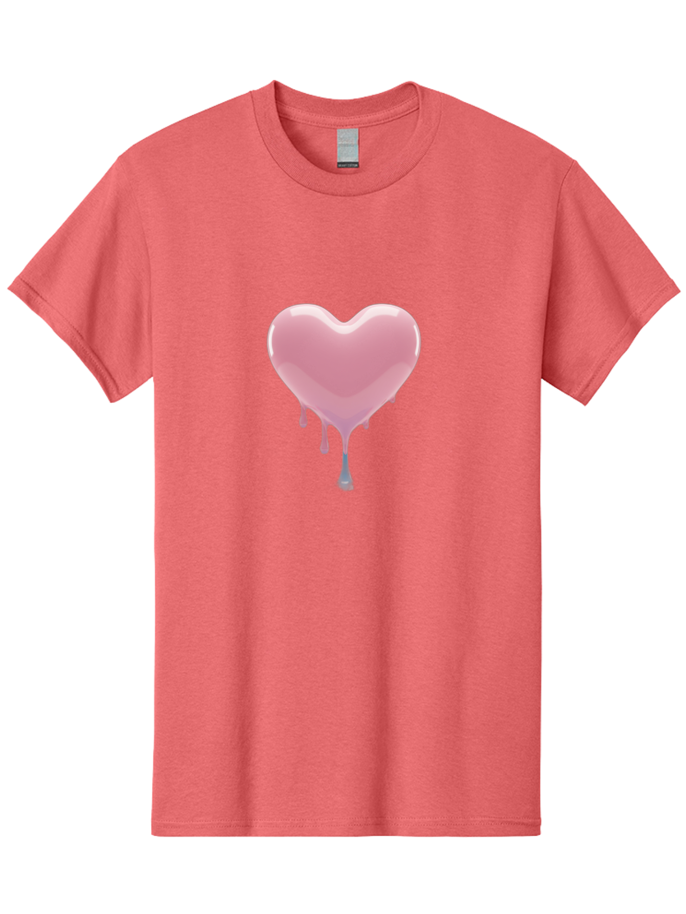 Melting-Heart-6 Men'S Graphic Tee, 100% Cotton, Comfortable Casual Summer Wear, Machine Washable, Vintage Camera, Old Camera, Antique Camera, Black Camera, Classic Photography, Photography Equipment, Nostalgic Device, Film Camera, Camera Art Baj584