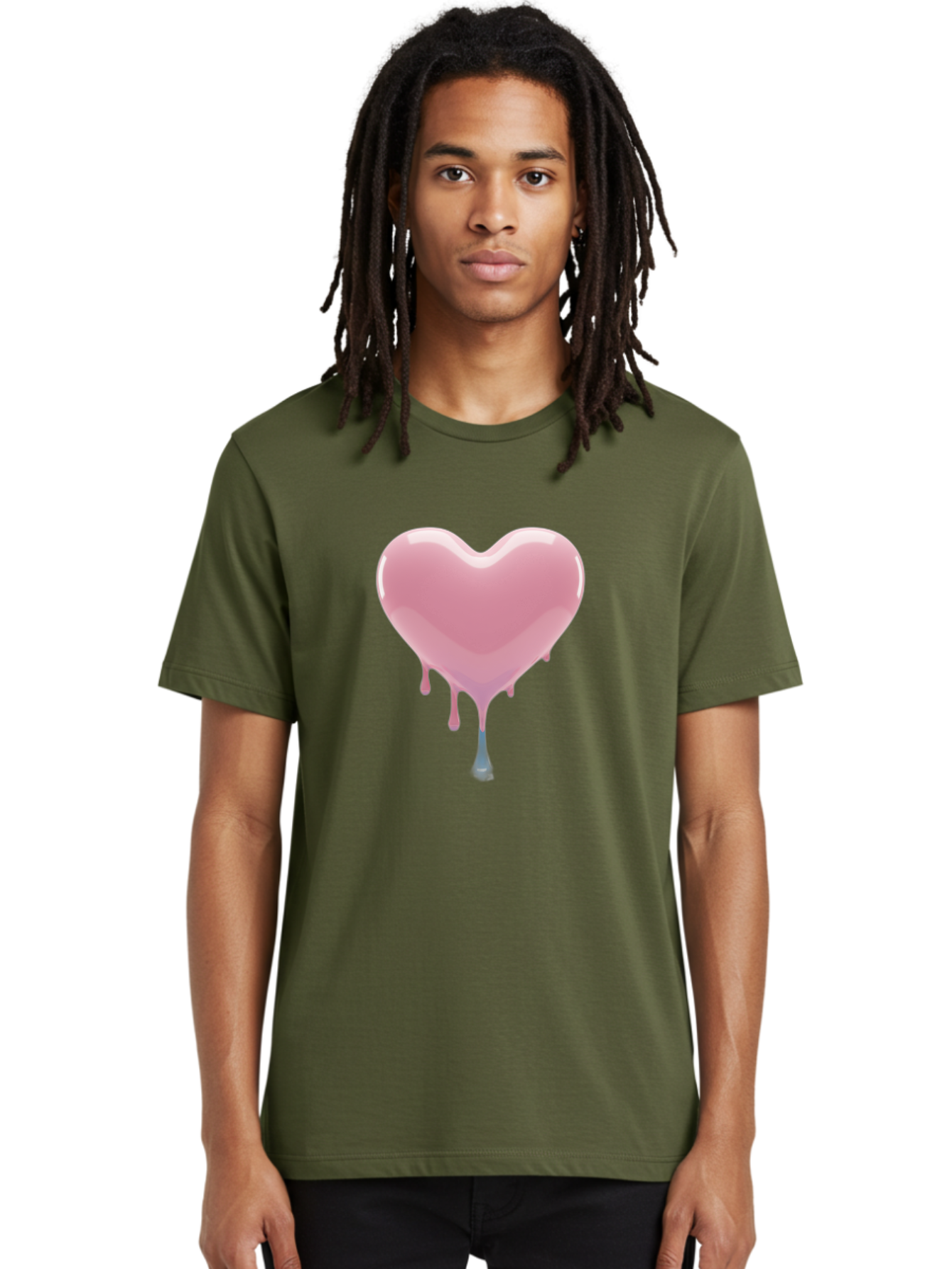 Melting-Heart-6 Men'S Graphic Tee, 100% Cotton, Comfortable Casual Summer Wear, Machine Washable, Vintage Camera, Old Camera, Antique Camera, Black Camera, Classic Photography, Photography Equipment, Nostalgic Device, Film Camera, Camera Art Baj584