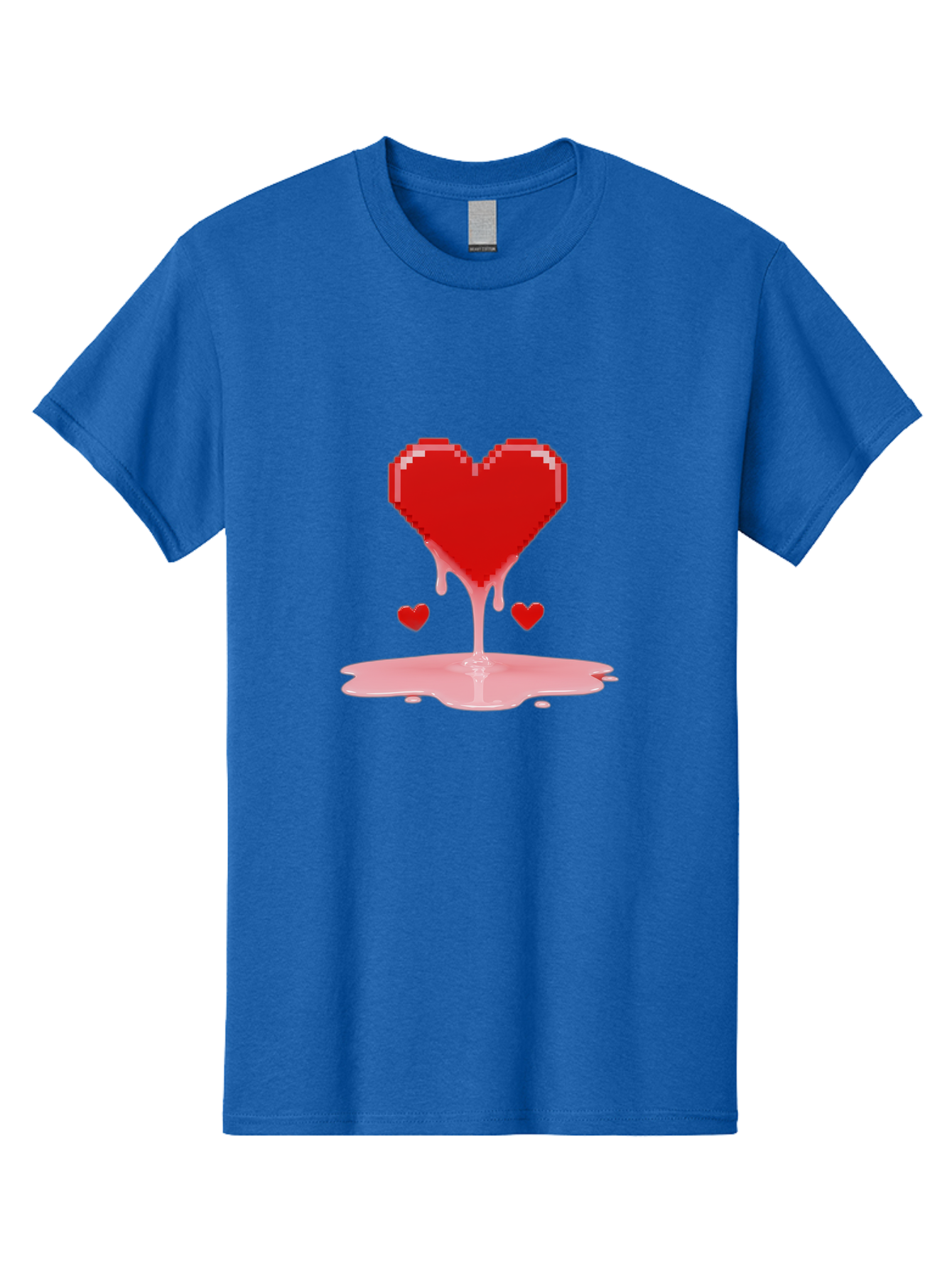 Melting-Heart-8 Men'S Graphic Tee, 100% Cotton, Comfortable Casual Summer Wear, Machine Washable, Vintage Camera, Old Camera, Antique Camera, Black Camera, Classic Photography, Photography Equipment, Nostalgic Device, Film Camera, Camera Art Baj586
