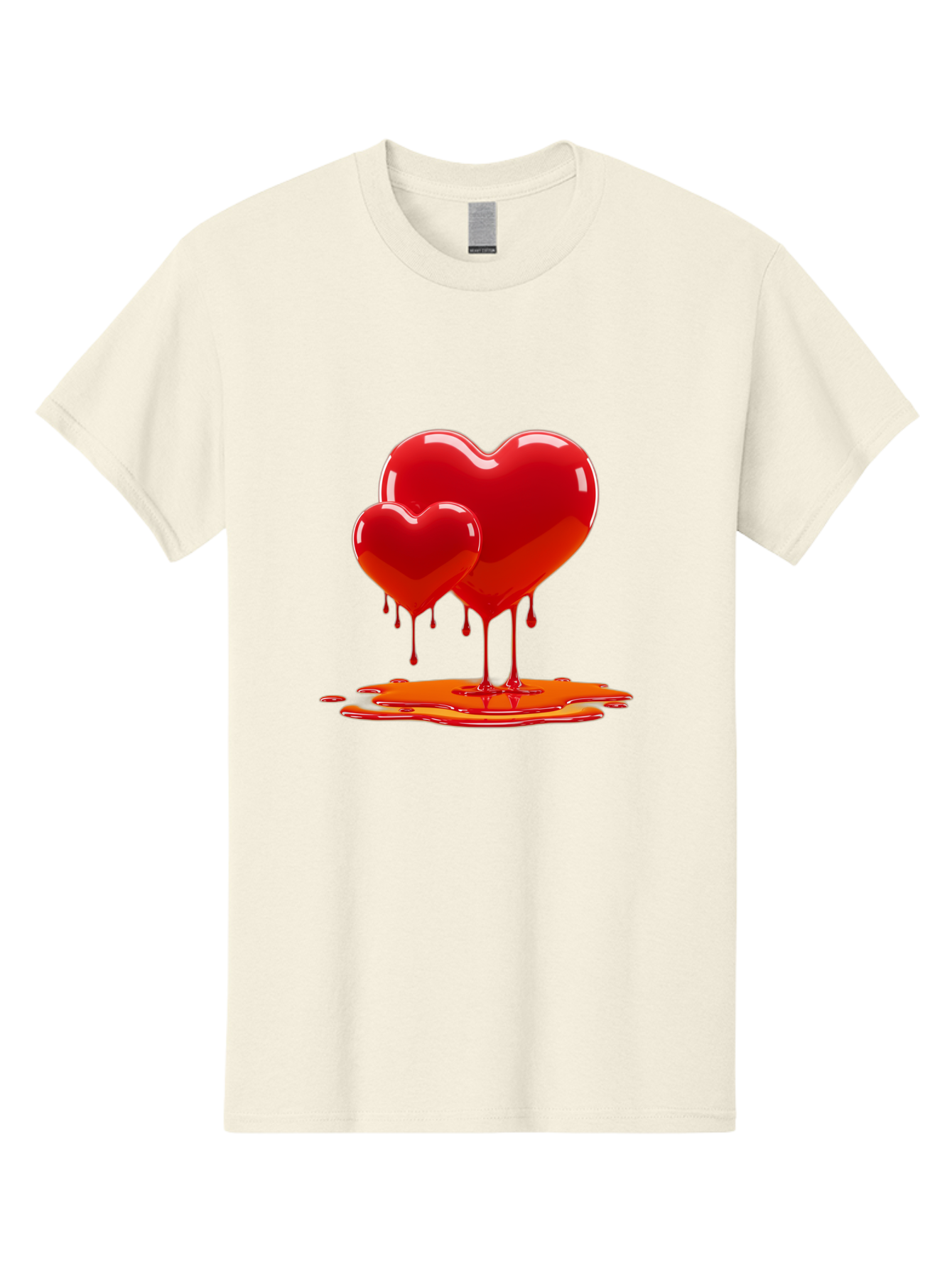 Melting-Heart-9 Men'S Graphic Tee, 100% Cotton, Comfortable Casual Summer Wear, Machine Washable, Vintage Camera, Old Camera, Antique Camera, Black Camera, Classic Photography, Photography Equipment, Nostalgic Device, Film Camera, Camera Art Baj587