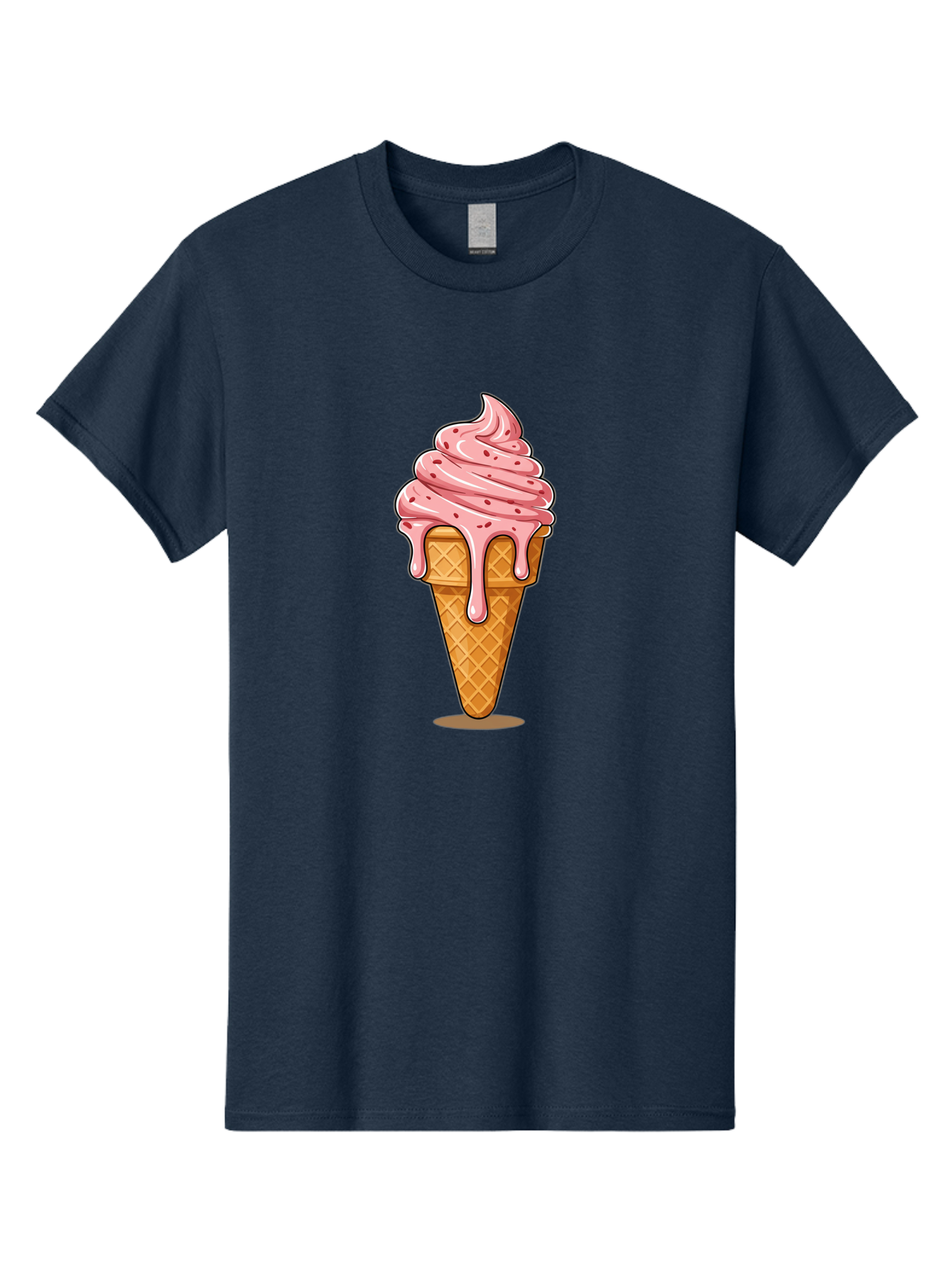 Melting-Ice-Cream Men'S Graphic Tee, 100% Cotton, Comfortable Casual Summer Wear, Machine Washable, Vintage Camera, Old Camera, Antique Camera, Black Camera, Classic Photography, Photography Equipment, Nostalgic Device, Film Camera, Camera Art Baj591
