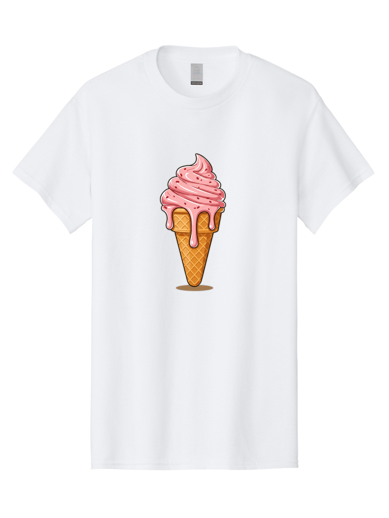 Melting-Ice-Cream Men'S Graphic Tee, 100% Cotton, Comfortable Casual Summer Wear, Machine Washable, Vintage Camera, Old Camera, Antique Camera, Black Camera, Classic Photography, Photography Equipment, Nostalgic Device, Film Camera, Camera Art Baj591