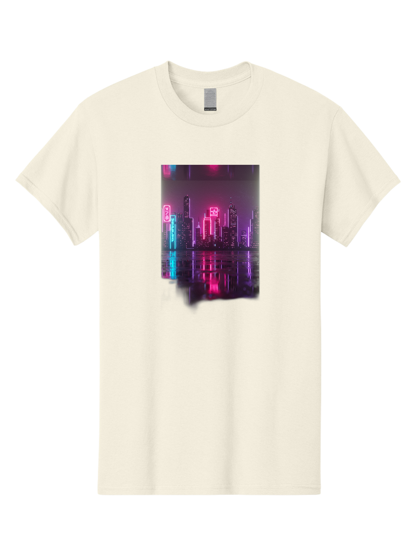 Neon-Cityscape Men'S Graphic Tee, 100% Cotton, Comfortable Casual Summer Wear, Machine Washable, Vintage Camera, Old Camera, Antique Camera, Black Camera, Classic Photography, Photography Equipment, Nostalgic Device, Film Camera, Camera Art Baj596