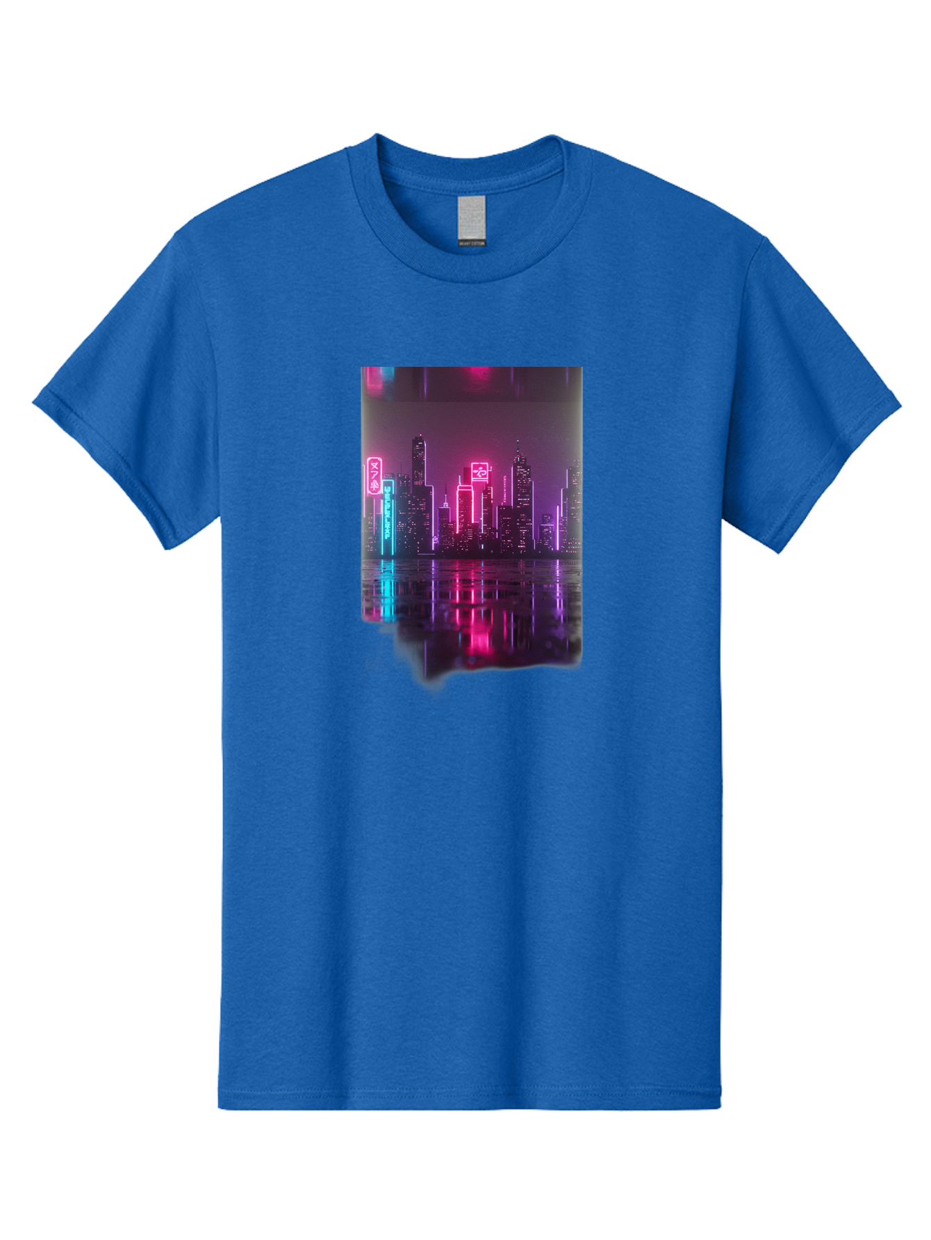 Neon-Cityscape Men'S Graphic Tee, 100% Cotton, Comfortable Casual Summer Wear, Machine Washable, Vintage Camera, Old Camera, Antique Camera, Black Camera, Classic Photography, Photography Equipment, Nostalgic Device, Film Camera, Camera Art Baj596