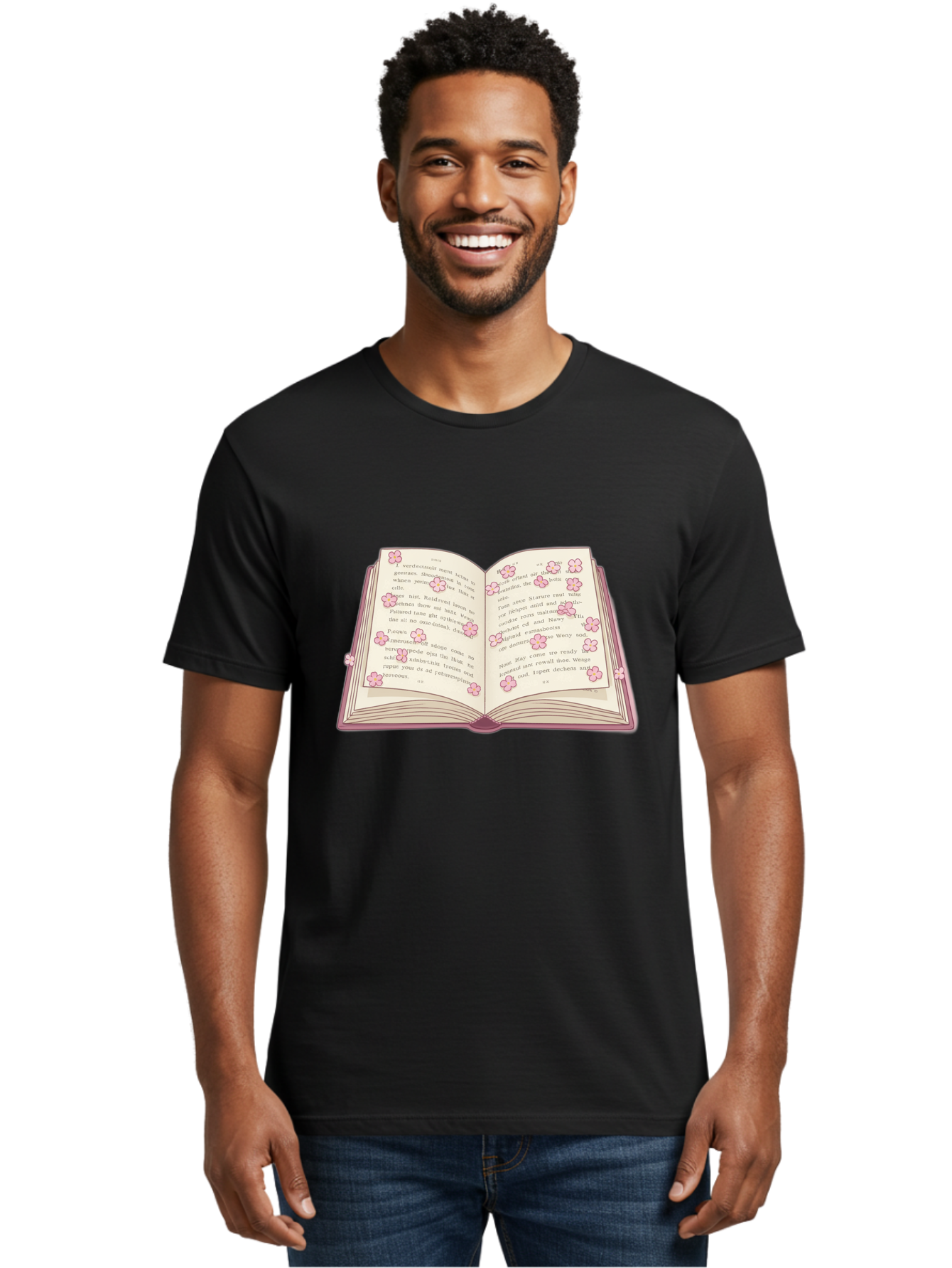 Open-Book-1 Men'S Graphic Tee, 100% Cotton, Comfortable Casual Summer Wear, Machine Washable, Vintage Camera, Old Camera, Antique Camera, Black Camera, Classic Photography, Photography Equipment, Nostalgic Device, Film Camera, Camera Art Baj597