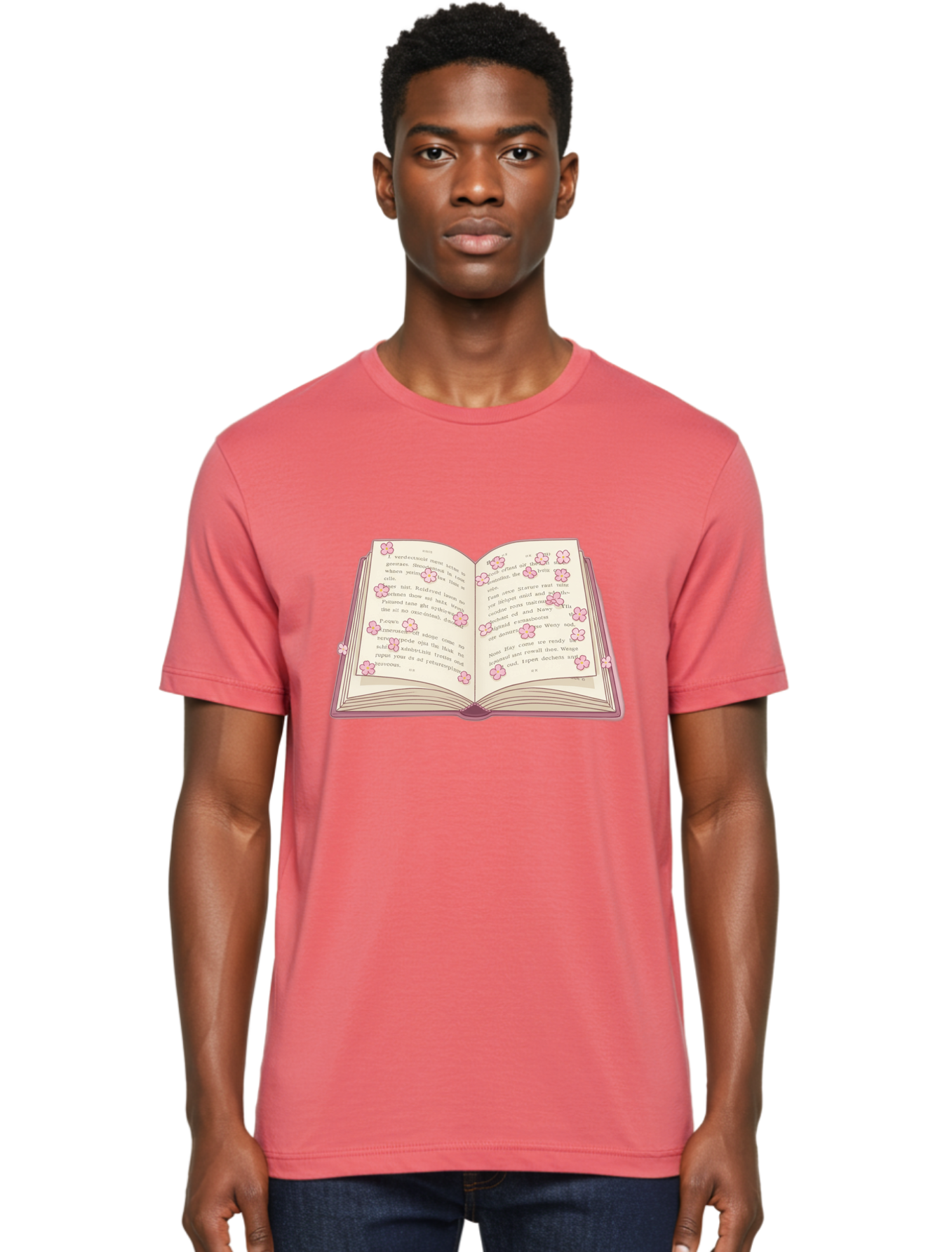 Open-Book-1 Men'S Graphic Tee, 100% Cotton, Comfortable Casual Summer Wear, Machine Washable, Vintage Camera, Old Camera, Antique Camera, Black Camera, Classic Photography, Photography Equipment, Nostalgic Device, Film Camera, Camera Art Baj597
