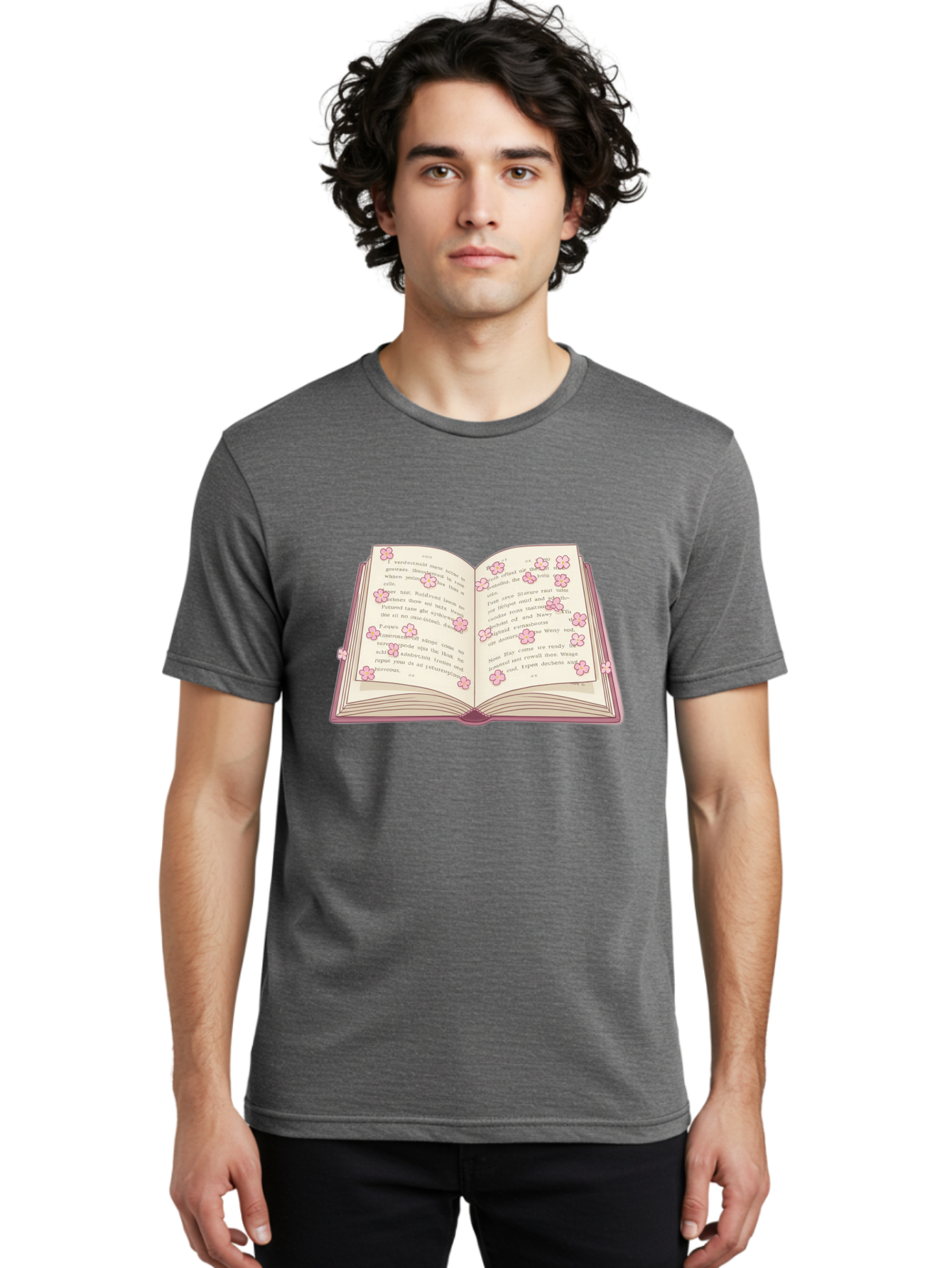 Open-Book-1 Men'S Graphic Tee, 100% Cotton, Comfortable Casual Summer Wear, Machine Washable, Vintage Camera, Old Camera, Antique Camera, Black Camera, Classic Photography, Photography Equipment, Nostalgic Device, Film Camera, Camera Art Baj597