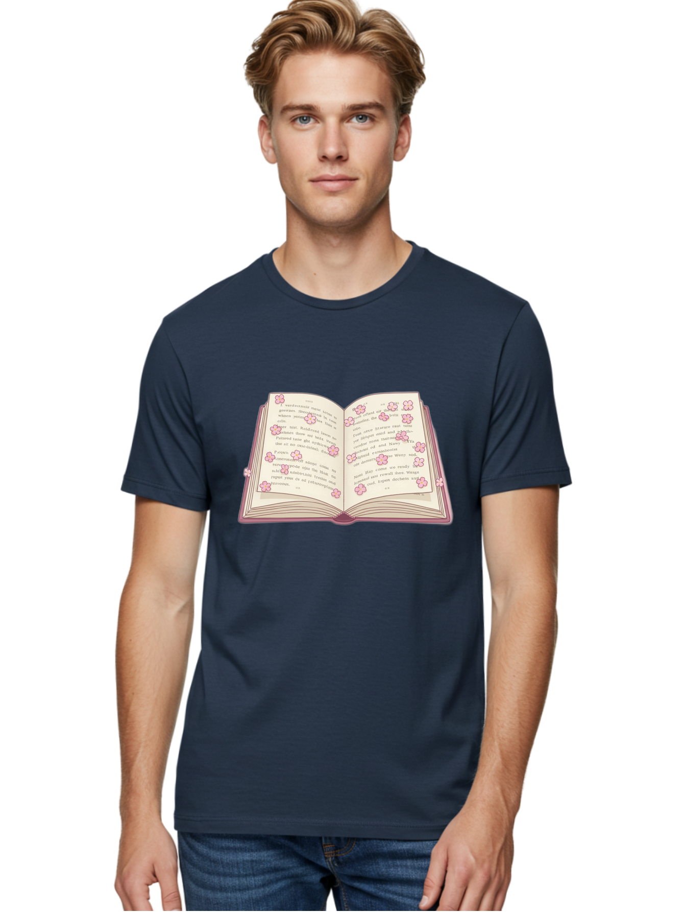 Open-Book-1 Men'S Graphic Tee, 100% Cotton, Comfortable Casual Summer Wear, Machine Washable, Vintage Camera, Old Camera, Antique Camera, Black Camera, Classic Photography, Photography Equipment, Nostalgic Device, Film Camera, Camera Art Baj597