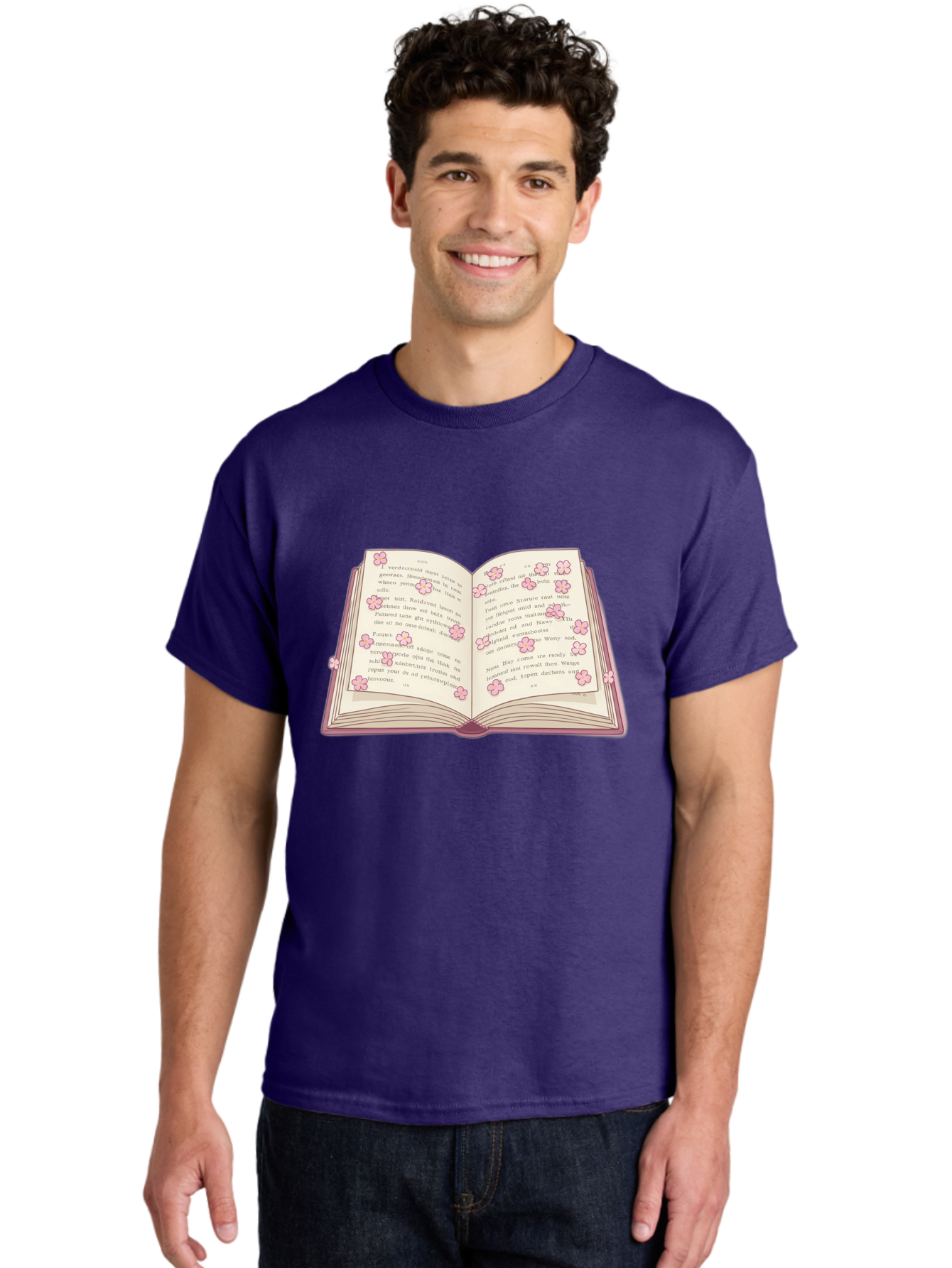 Open-Book-1 Men'S Graphic Tee, 100% Cotton, Comfortable Casual Summer Wear, Machine Washable, Vintage Camera, Old Camera, Antique Camera, Black Camera, Classic Photography, Photography Equipment, Nostalgic Device, Film Camera, Camera Art Baj597