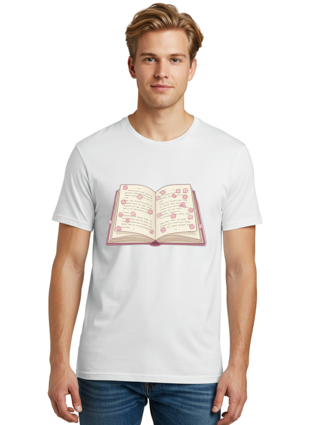 Open-Book-1 Men'S Graphic Tee, 100% Cotton, Comfortable Casual Summer Wear, Machine Washable, Vintage Camera, Old Camera, Antique Camera, Black Camera, Classic Photography, Photography Equipment, Nostalgic Device, Film Camera, Camera Art Baj597