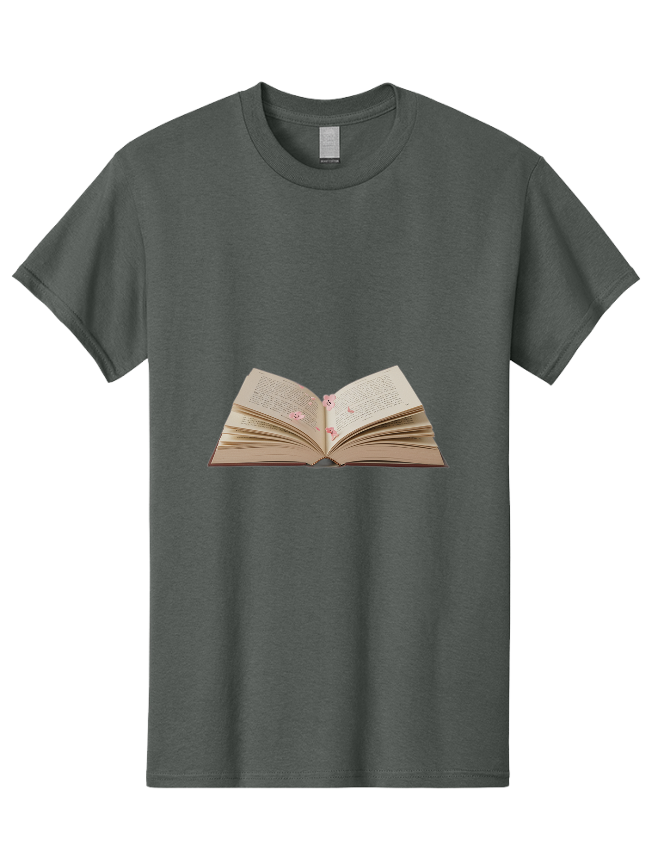 Open-Book-2 Men'S Graphic Tee, 100% Cotton, Comfortable Casual Summer Wear, Machine Washable, Vintage Camera, Old Camera, Antique Camera, Black Camera, Classic Photography, Photography Equipment, Nostalgic Device, Film Camera, Camera Art Baj598