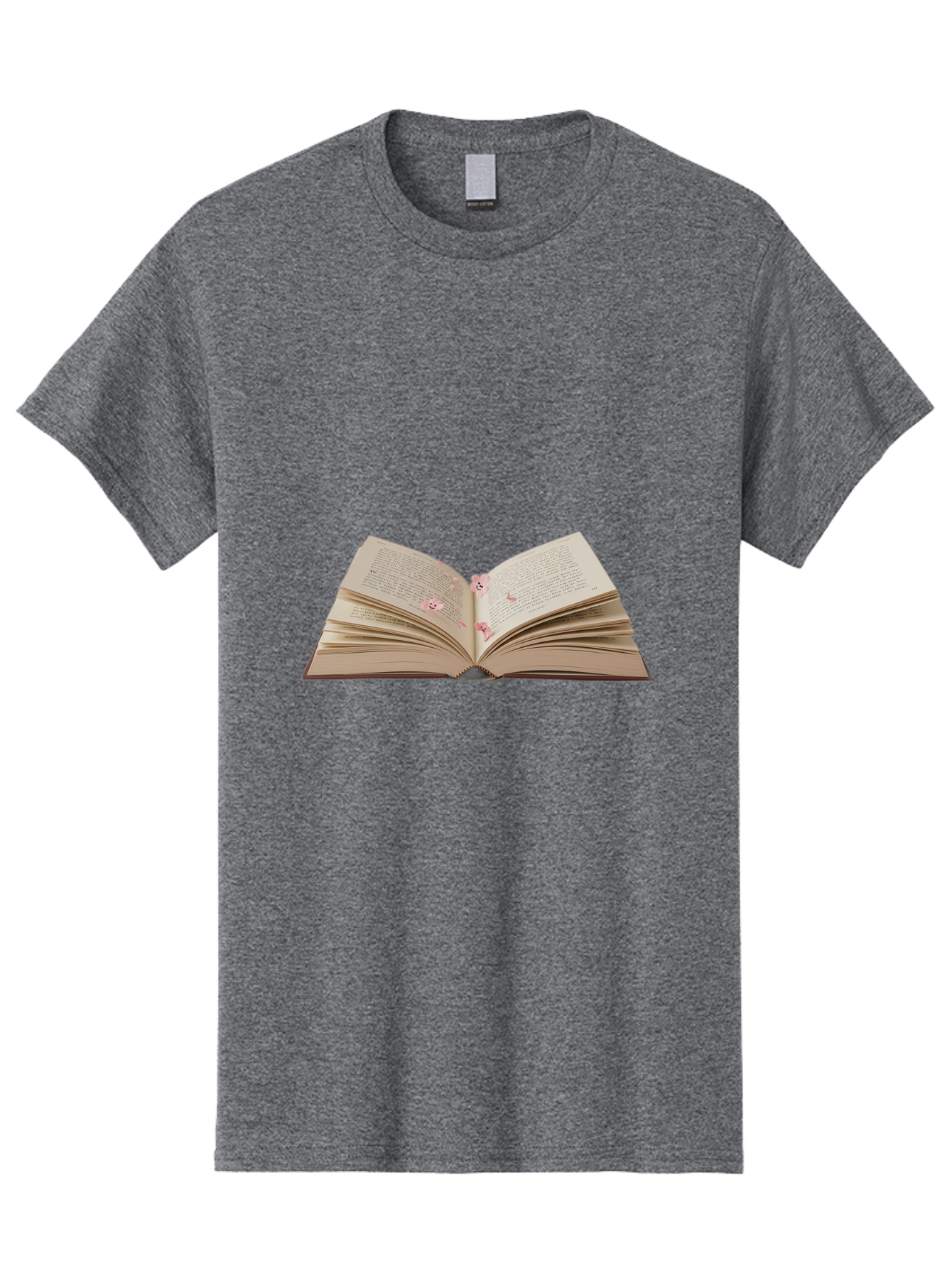 Open-Book-2 Men'S Graphic Tee, 100% Cotton, Comfortable Casual Summer Wear, Machine Washable, Vintage Camera, Old Camera, Antique Camera, Black Camera, Classic Photography, Photography Equipment, Nostalgic Device, Film Camera, Camera Art Baj598