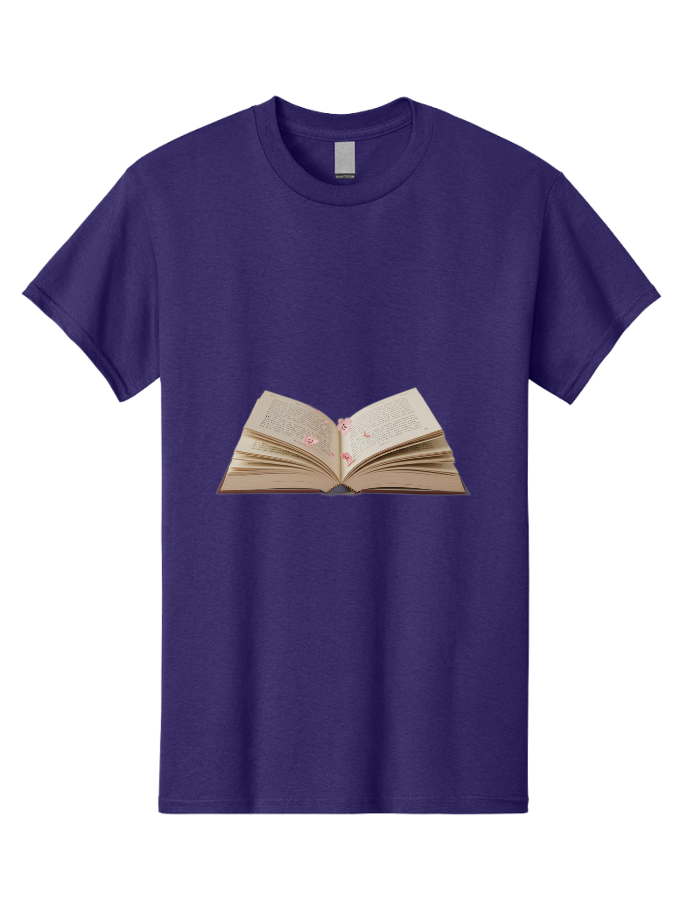 Open-Book-2 Men'S Graphic Tee, 100% Cotton, Comfortable Casual Summer Wear, Machine Washable, Vintage Camera, Old Camera, Antique Camera, Black Camera, Classic Photography, Photography Equipment, Nostalgic Device, Film Camera, Camera Art Baj598