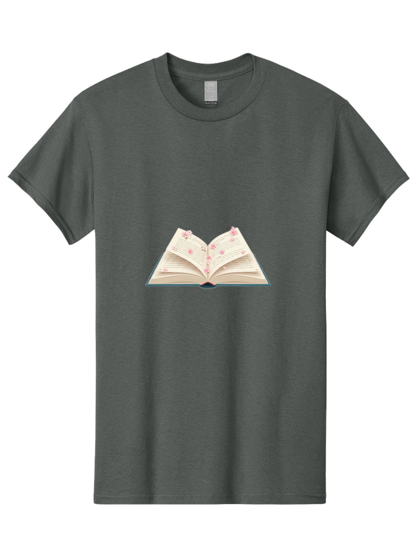 Open-Book-With-Cherry-Blossoms Men'S Graphic Tee, 100% Cotton, Comfortable Casual Summer Wear, Machine Washable, Vintage Camera, Old Camera, Antique Camera, Black Camera, Classic Photography, Photography Equipment, Nostalgic Device, Baj599