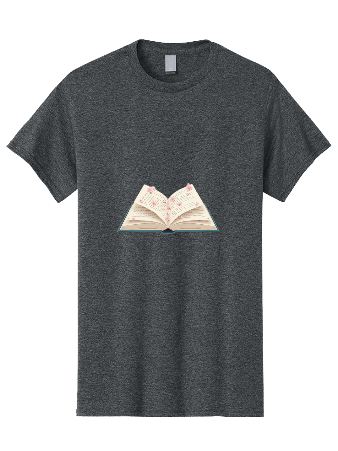 Open-Book-With-Cherry-Blossoms Men'S Graphic Tee, 100% Cotton, Comfortable Casual Summer Wear, Machine Washable, Vintage Camera, Old Camera, Antique Camera, Black Camera, Classic Photography, Photography Equipment, Nostalgic Device, Baj599