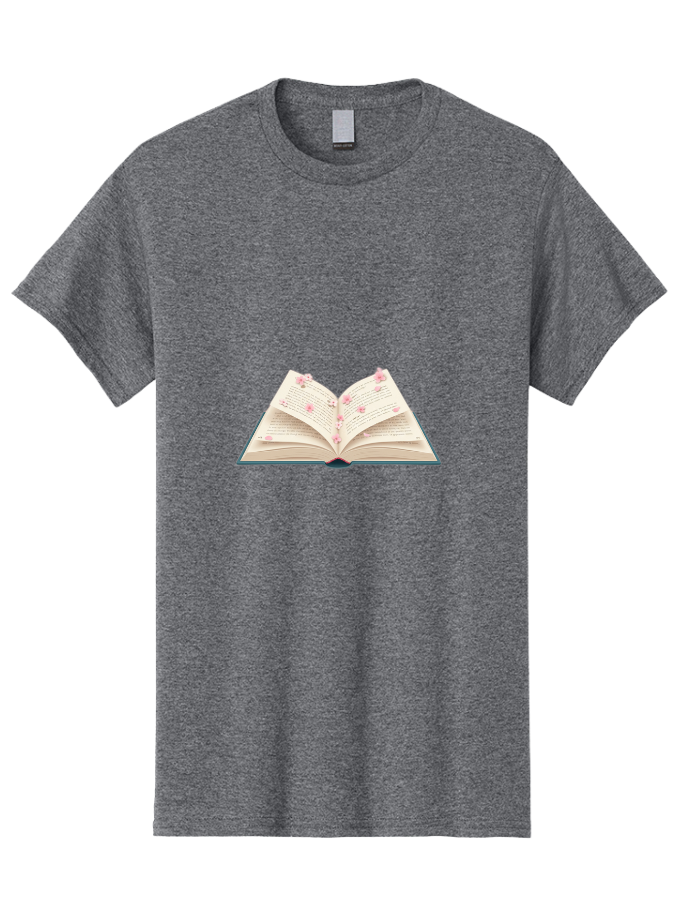 Open-Book-With-Cherry-Blossoms Men'S Graphic Tee, 100% Cotton, Comfortable Casual Summer Wear, Machine Washable, Vintage Camera, Old Camera, Antique Camera, Black Camera, Classic Photography, Photography Equipment, Nostalgic Device, Baj599