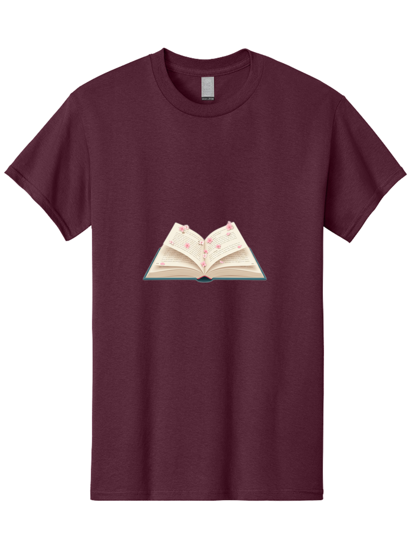 Open-Book-With-Cherry-Blossoms Men'S Graphic Tee, 100% Cotton, Comfortable Casual Summer Wear, Machine Washable, Vintage Camera, Old Camera, Antique Camera, Black Camera, Classic Photography, Photography Equipment, Nostalgic Device, Baj599