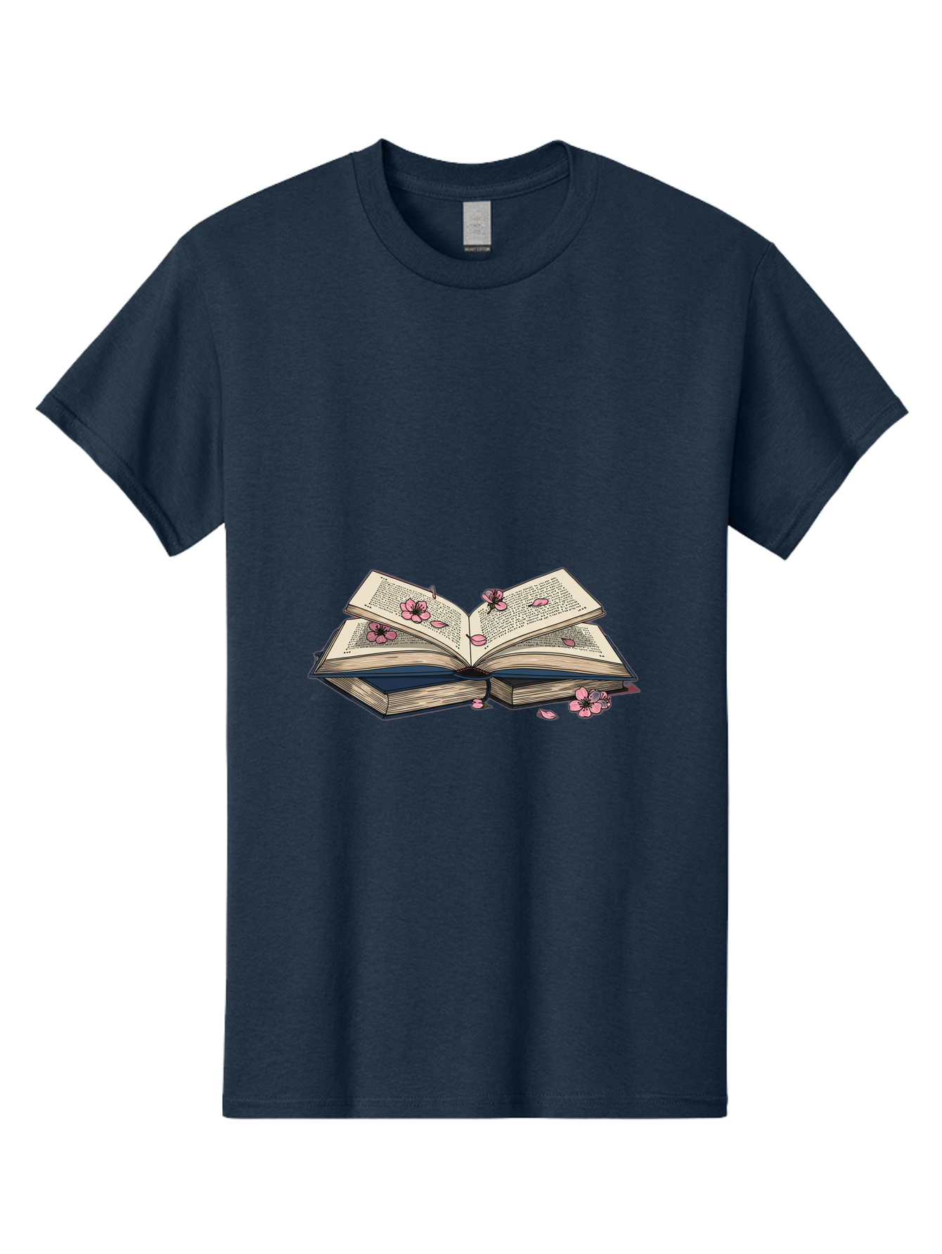 Open-Book-With-Flowers Men'S Graphic Tee, 100% Cotton, Comfortable Casual Summer Wear, Machine Washable, Vintage Camera, Old Camera, Antique Camera, Black Camera, Classic Photography, Photography Equipment, Nostalgic Device, Film Camera, Baj600