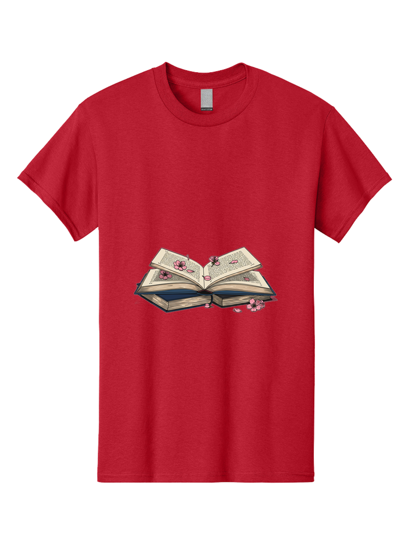 Open-Book-With-Flowers Men'S Graphic Tee, 100% Cotton, Comfortable Casual Summer Wear, Machine Washable, Vintage Camera, Old Camera, Antique Camera, Black Camera, Classic Photography, Photography Equipment, Nostalgic Device, Film Camera, Baj600