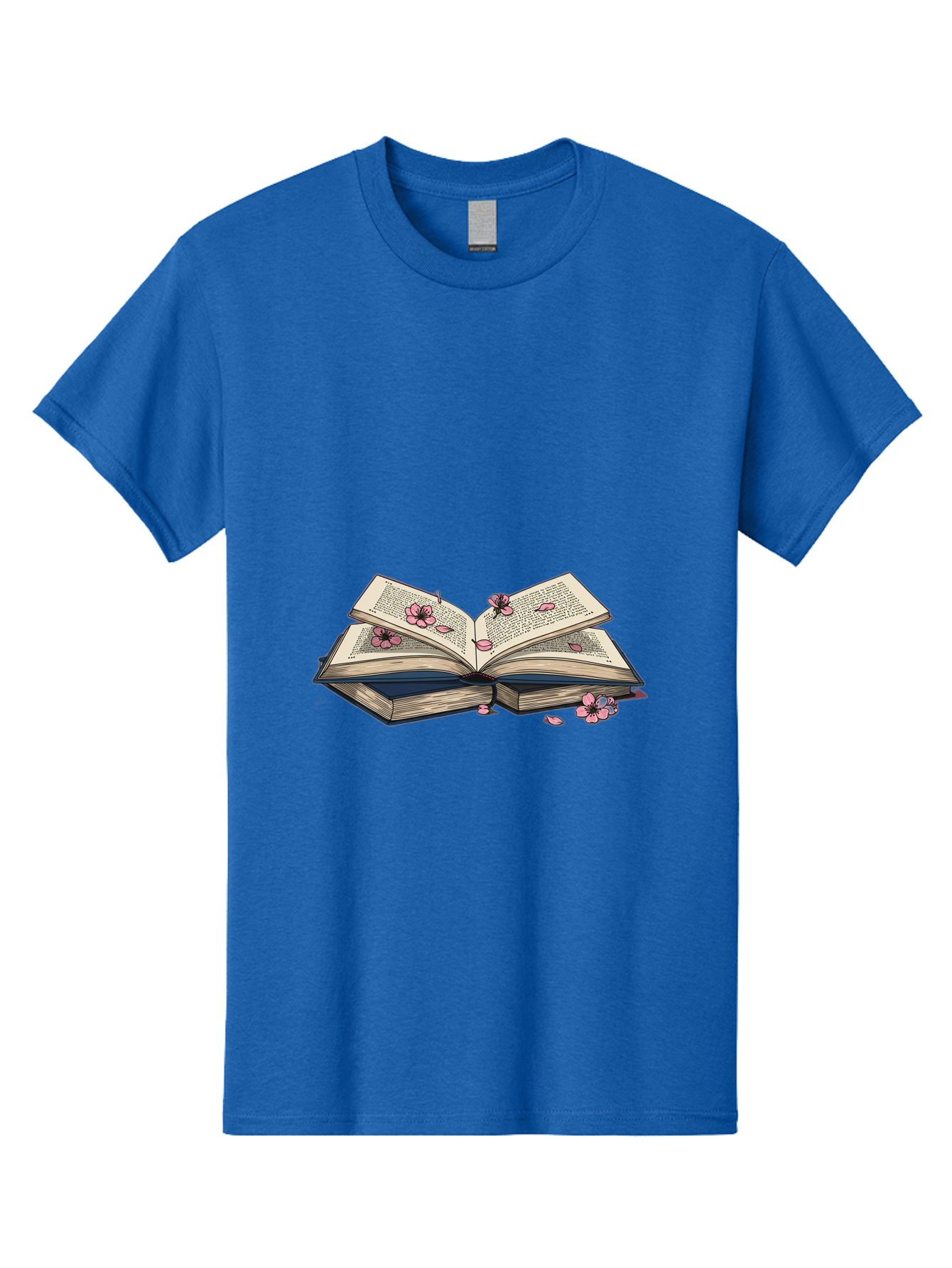 Open-Book-With-Flowers Men'S Graphic Tee, 100% Cotton, Comfortable Casual Summer Wear, Machine Washable, Vintage Camera, Old Camera, Antique Camera, Black Camera, Classic Photography, Photography Equipment, Nostalgic Device, Film Camera, Baj600