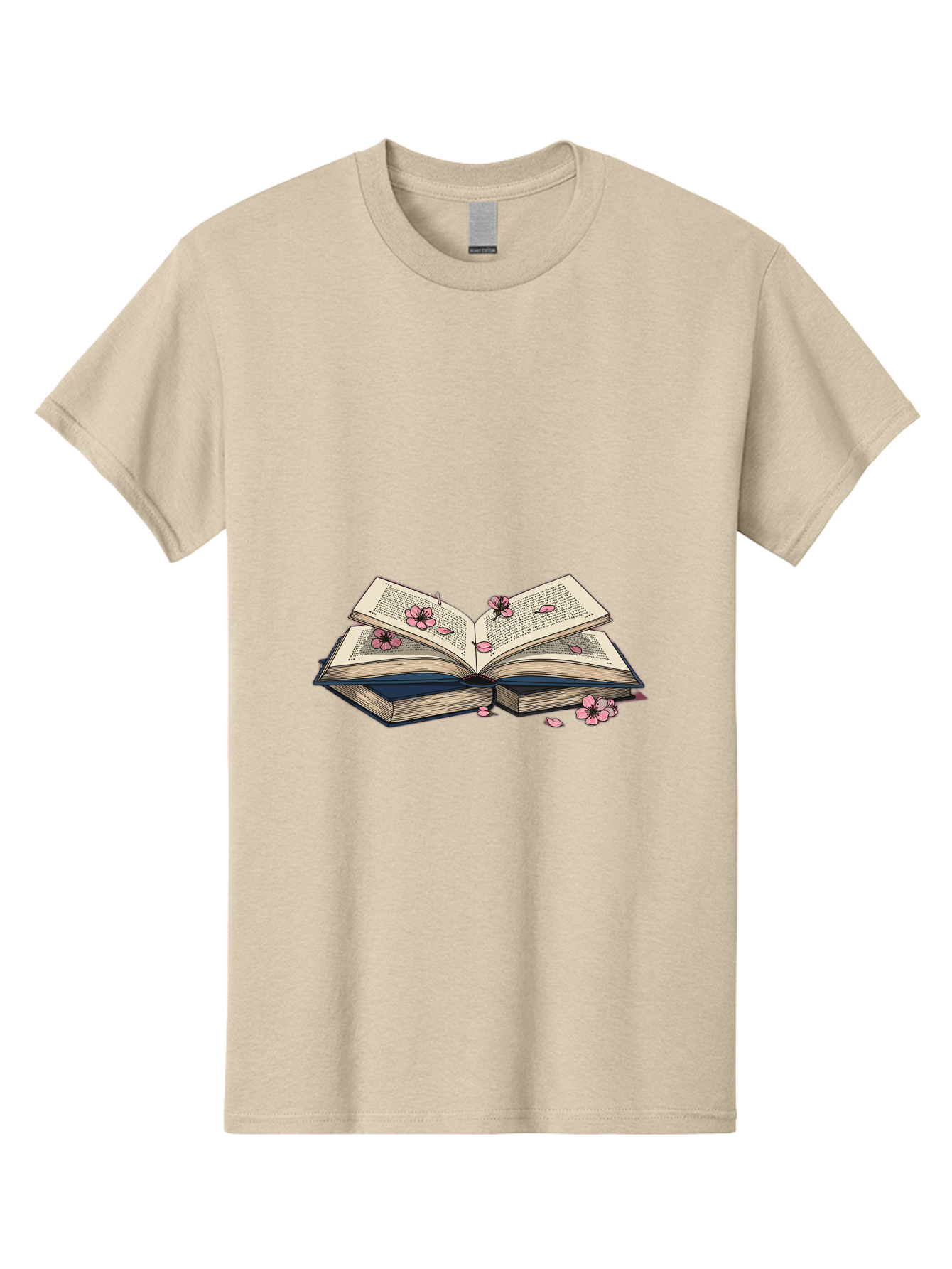 Open-Book-With-Flowers Men'S Graphic Tee, 100% Cotton, Comfortable Casual Summer Wear, Machine Washable, Vintage Camera, Old Camera, Antique Camera, Black Camera, Classic Photography, Photography Equipment, Nostalgic Device, Film Camera, Baj600