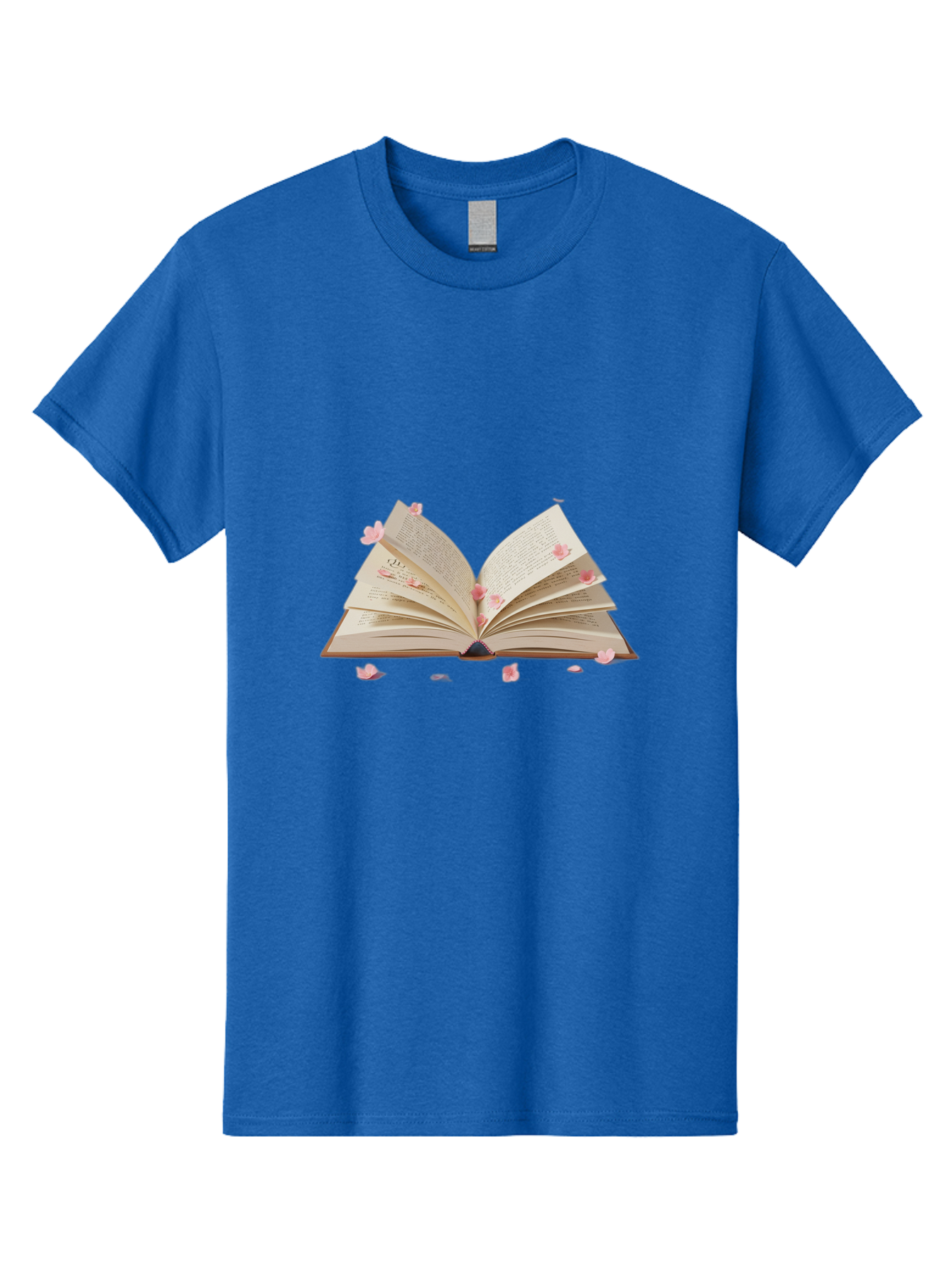 Open-Book-With-Pink-Petals Men'S Graphic Tee, 100% Cotton, Comfortable Casual Summer Wear, Machine Washable, Vintage Camera, Old Camera, Antique Camera, Black Camera, Classic Photography, Photography Equipment, Nostalgic Device, Film Camera, Baj601
