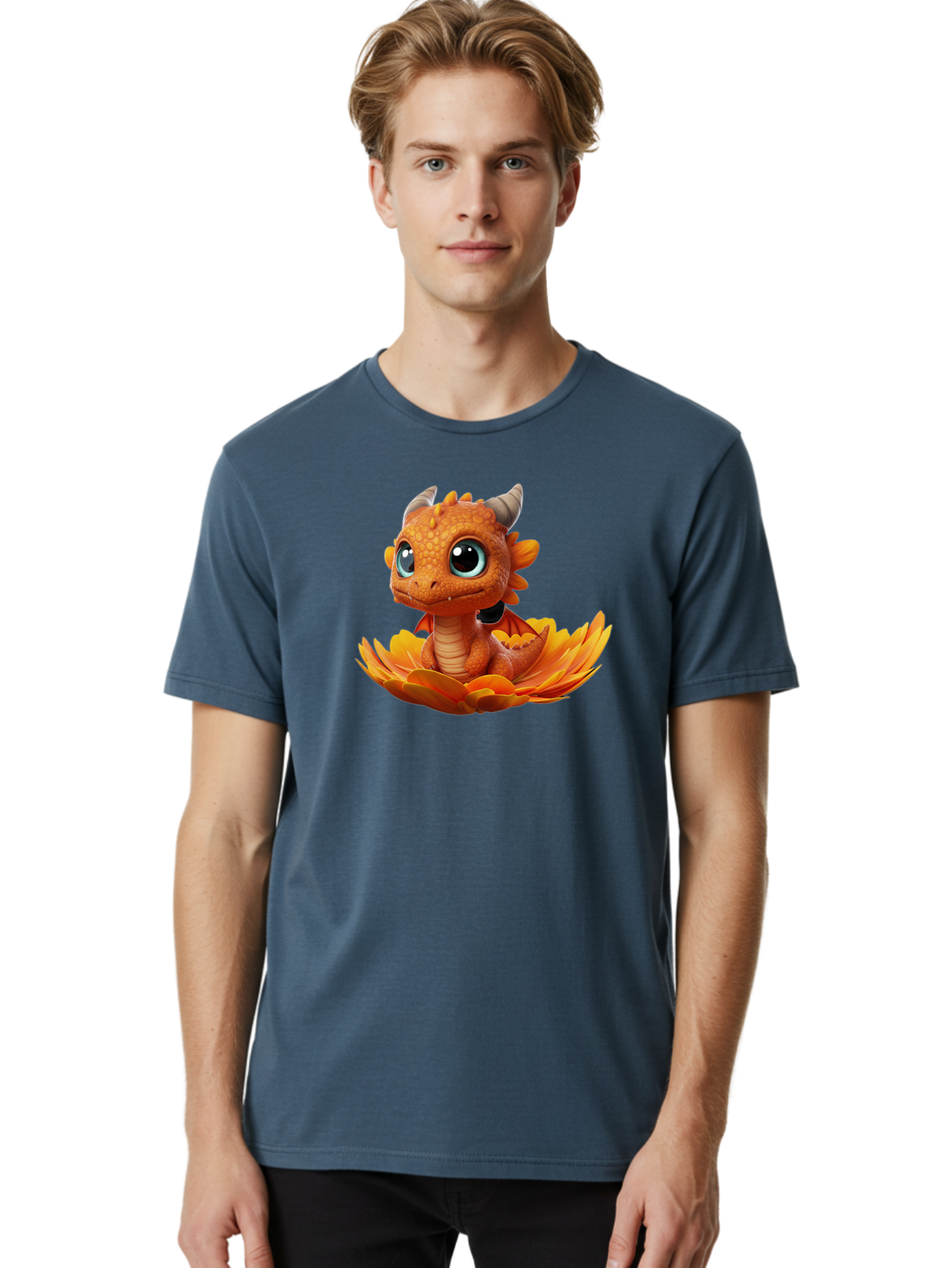Orange-Dragon Men'S Graphic Tee, 100% Cotton, Comfortable Casual Summer Wear, Machine Washable, Vintage Camera, Old Camera, Antique Camera, Black Camera, Classic Photography, Photography Equipment, Nostalgic Device, Film Camera, Camera Art Baj604