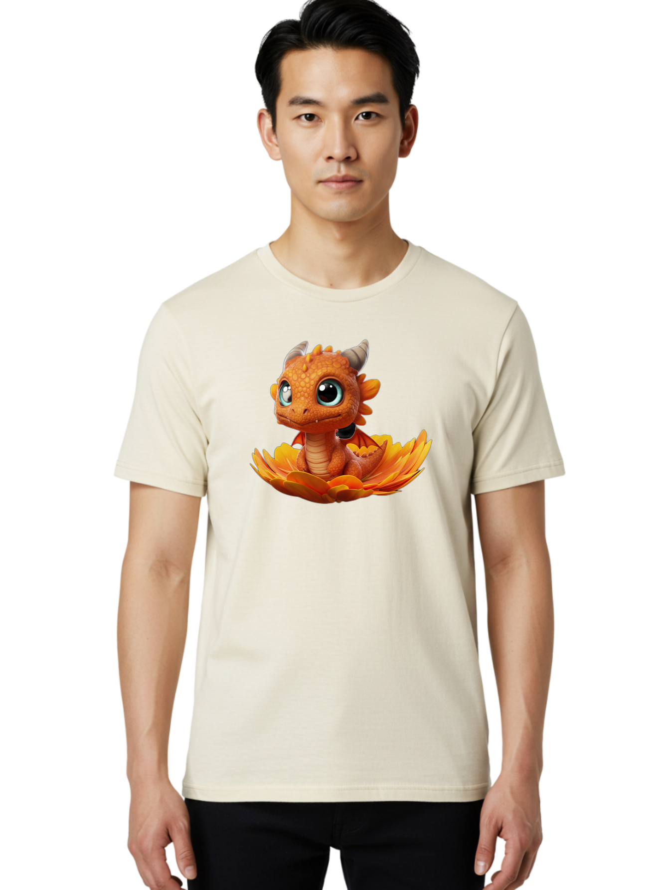 Orange-Dragon Men'S Graphic Tee, 100% Cotton, Comfortable Casual Summer Wear, Machine Washable, Vintage Camera, Old Camera, Antique Camera, Black Camera, Classic Photography, Photography Equipment, Nostalgic Device, Film Camera, Camera Art Baj604