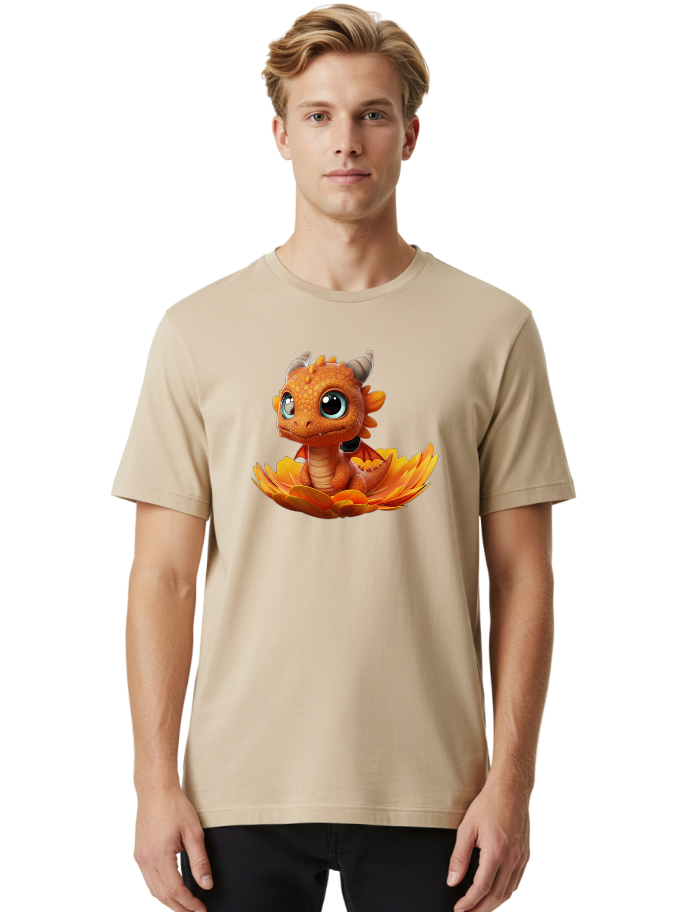Orange-Dragon Men'S Graphic Tee, 100% Cotton, Comfortable Casual Summer Wear, Machine Washable, Vintage Camera, Old Camera, Antique Camera, Black Camera, Classic Photography, Photography Equipment, Nostalgic Device, Film Camera, Camera Art Baj604
