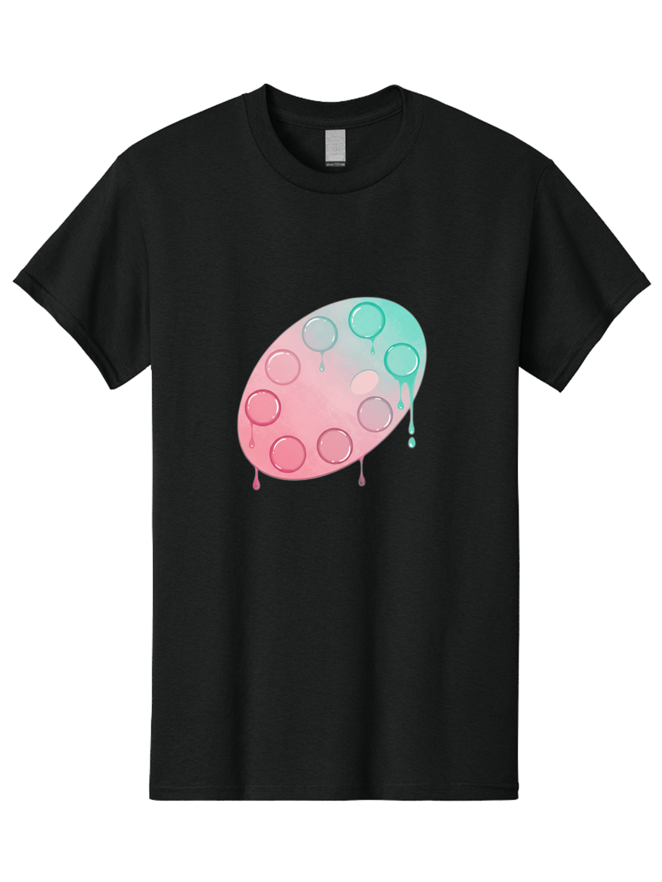 Paint-Palette Men'S Graphic Tee, 100% Cotton, Comfortable Casual Summer Wear, Machine Washable, Vintage Camera, Old Camera, Antique Camera, Black Camera, Classic Photography, Photography Equipment, Nostalgic Device, Film Camera, Camera Art Baj608