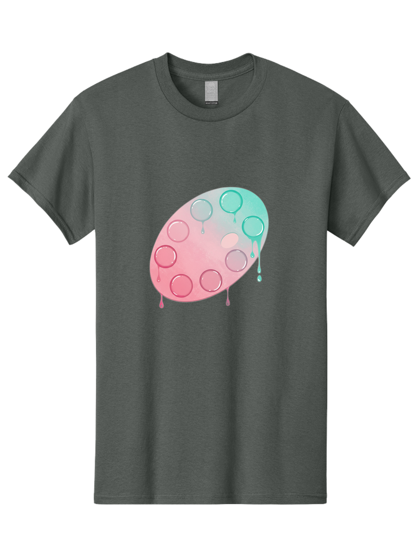 Paint-Palette Men'S Graphic Tee, 100% Cotton, Comfortable Casual Summer Wear, Machine Washable, Vintage Camera, Old Camera, Antique Camera, Black Camera, Classic Photography, Photography Equipment, Nostalgic Device, Film Camera, Camera Art Baj608