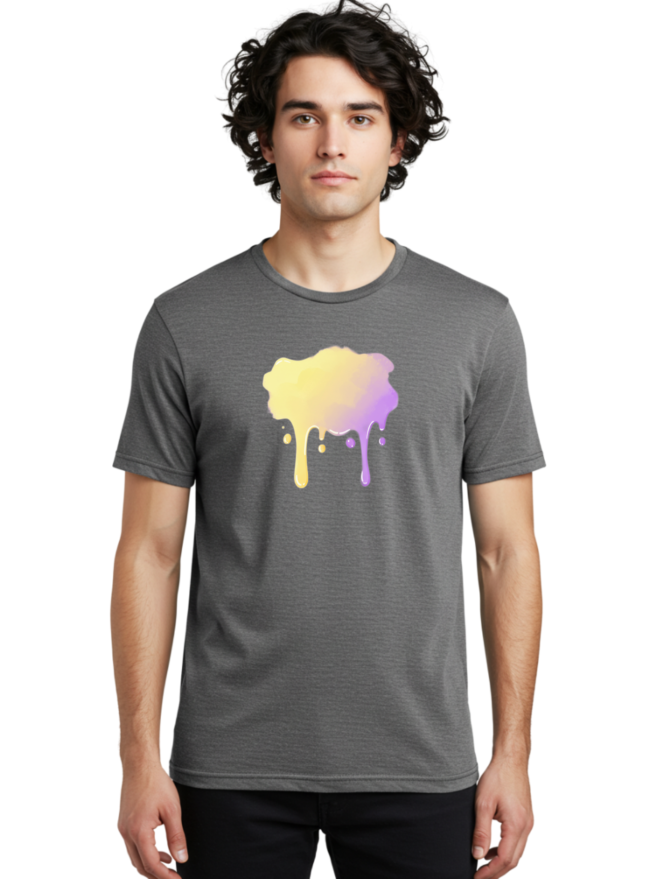 Paint-Splatter Men'S Graphic Tee, 100% Cotton, Comfortable Casual Summer Wear, Machine Washable, Vintage Camera, Old Camera, Antique Camera, Black Camera, Classic Photography, Photography Equipment, Nostalgic Device, Film Camera, Camera Art Baj609