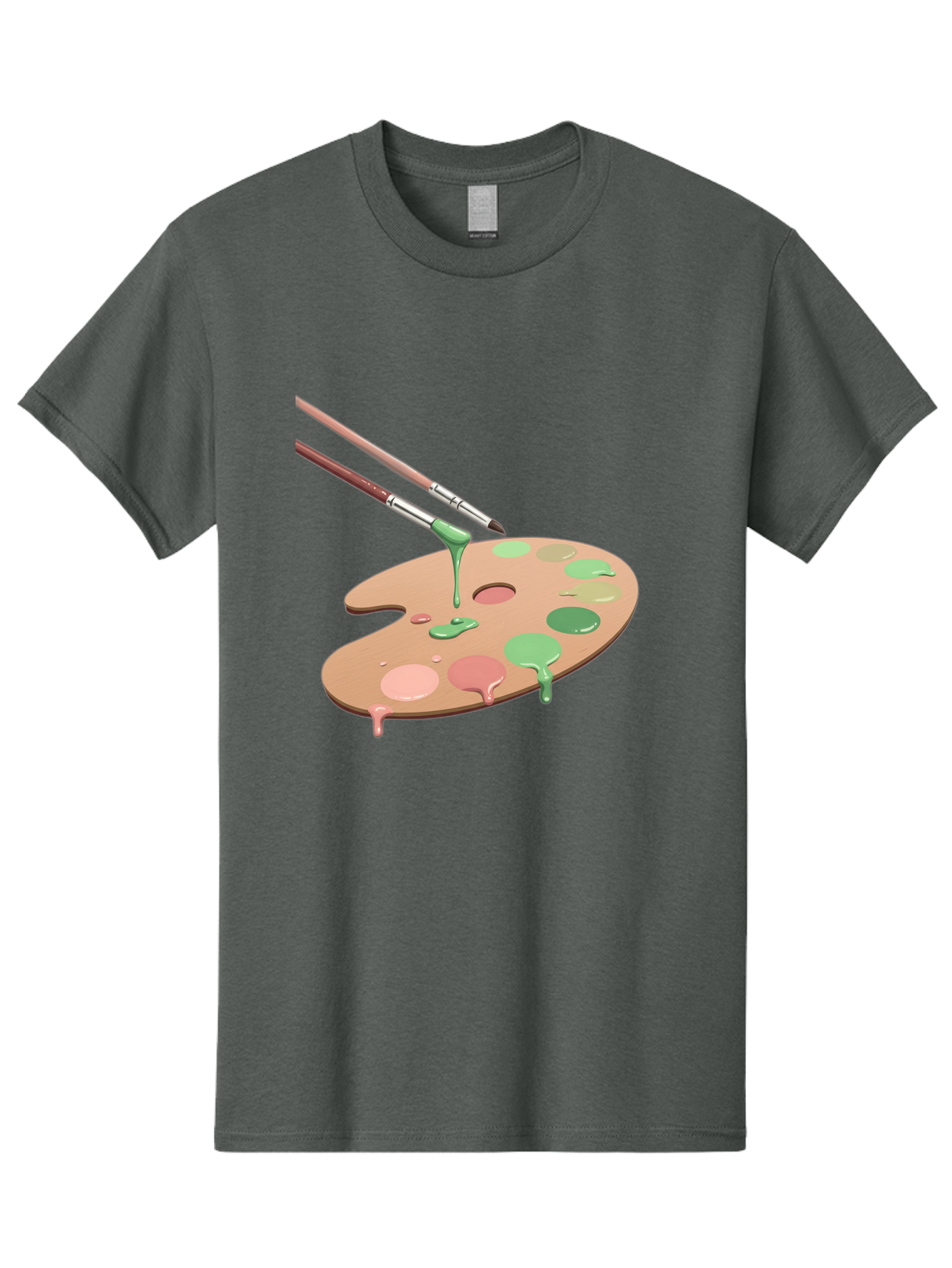 Paintbrushes-And-Palette Men'S Graphic Tee, 100% Cotton, Comfortable Casual Summer Wear, Machine Washable, Vintage Camera, Old Camera, Antique Camera, Black Camera, Classic Photography, Photography Equipment, Nostalgic Device, Film Camera, Baj610