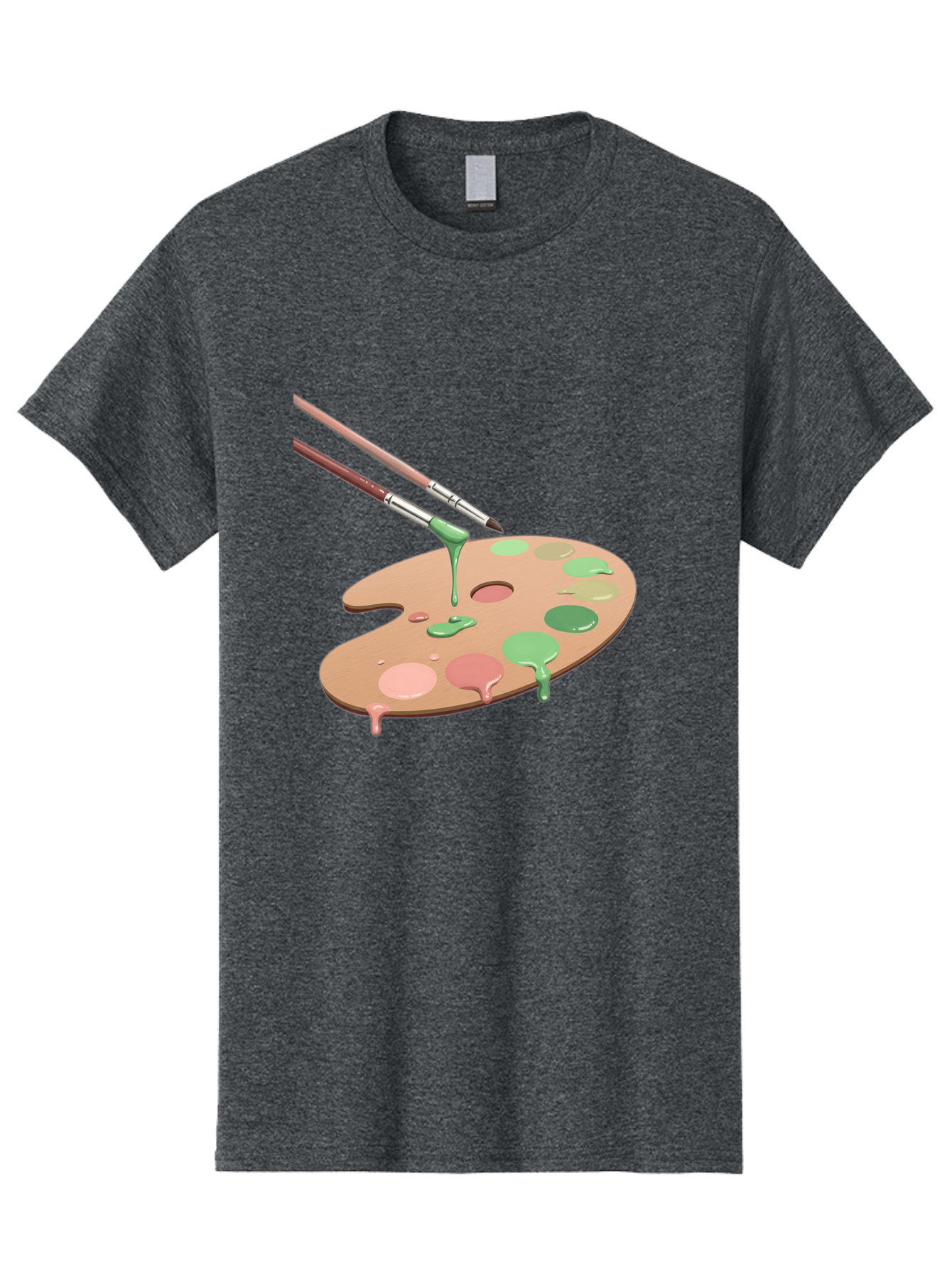 Paintbrushes-And-Palette Men'S Graphic Tee, 100% Cotton, Comfortable Casual Summer Wear, Machine Washable, Vintage Camera, Old Camera, Antique Camera, Black Camera, Classic Photography, Photography Equipment, Nostalgic Device, Film Camera, Baj610